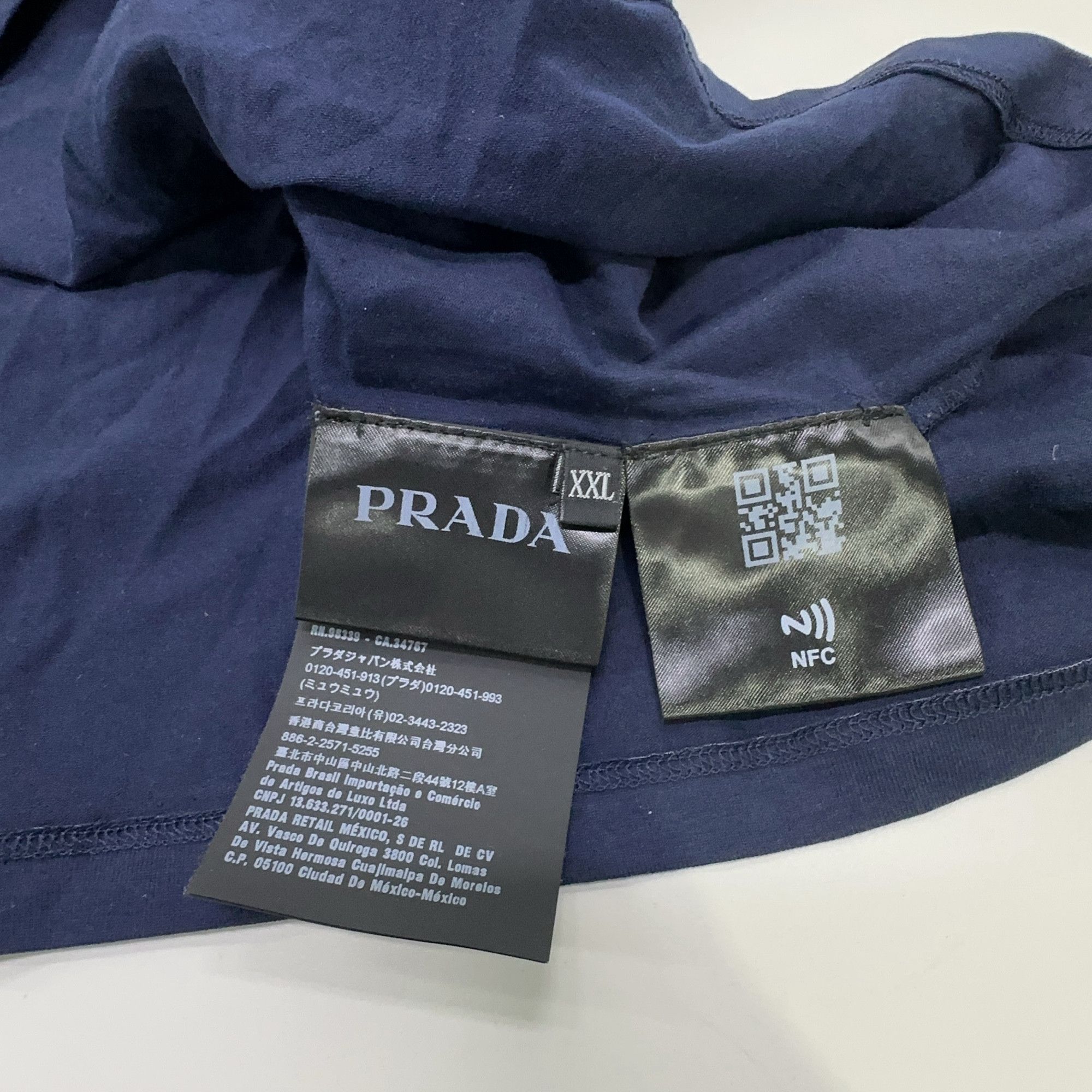 Prada Prada Nylon Pocket Long Sleeve Polo Size XXL Size US XXL / EU 58 / 5 - 4 Thumbnail