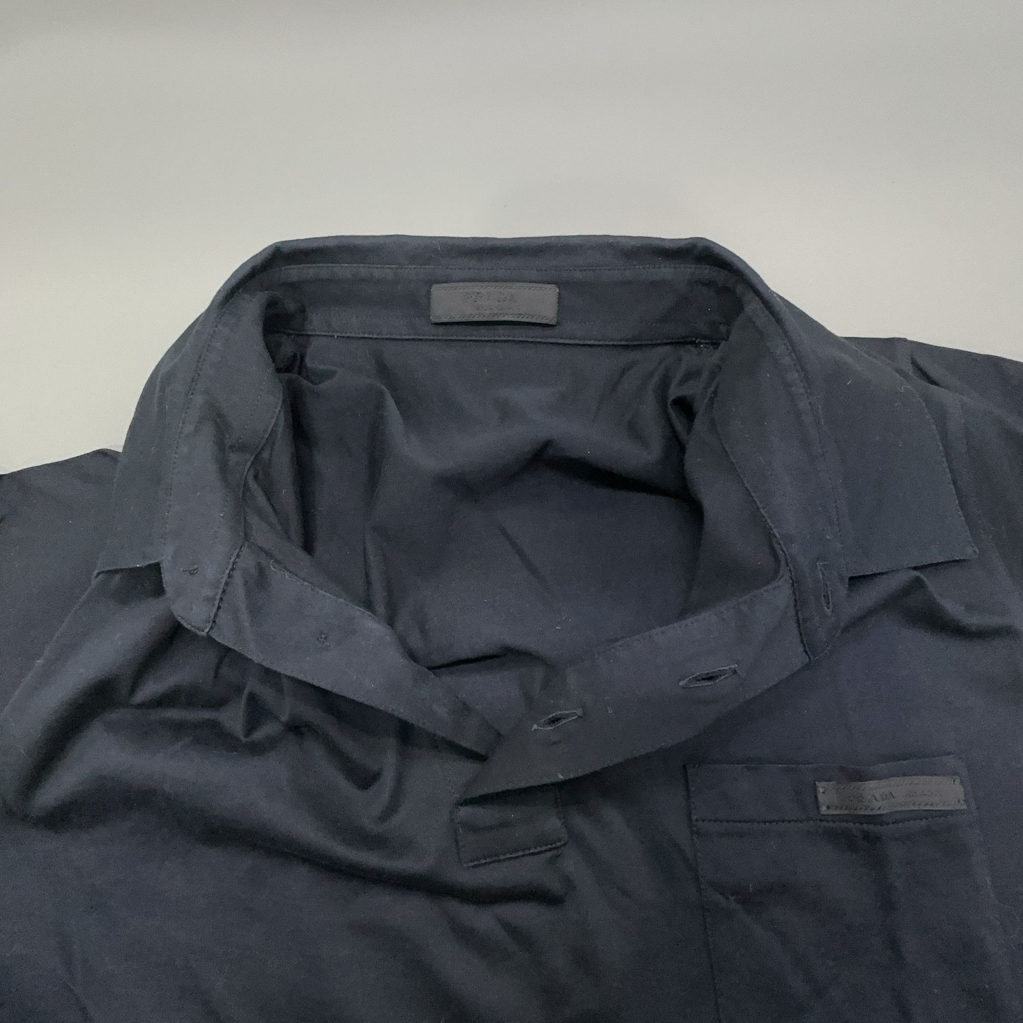 Prada Prada Logo Patch Polo Shirt Size L Size US L / EU 52-54 / 3 - 5 Thumbnail