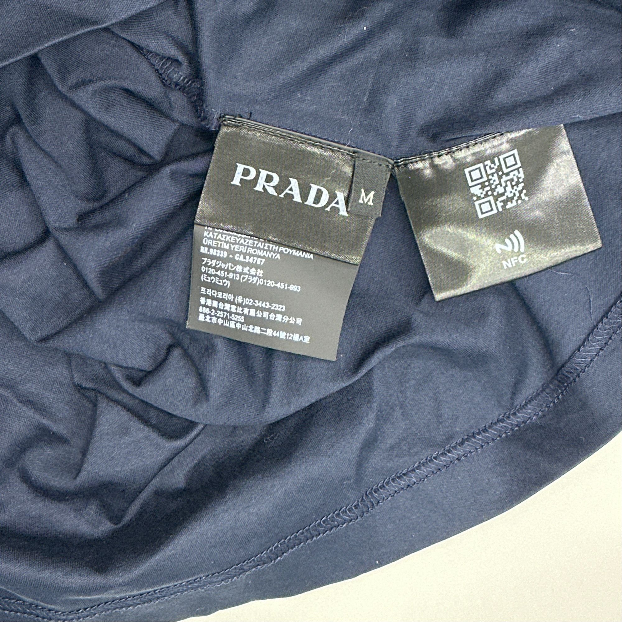 Prada Prada Logo T-Shirt Size M Size US M / EU 48-50 / 2 - 3 Thumbnail