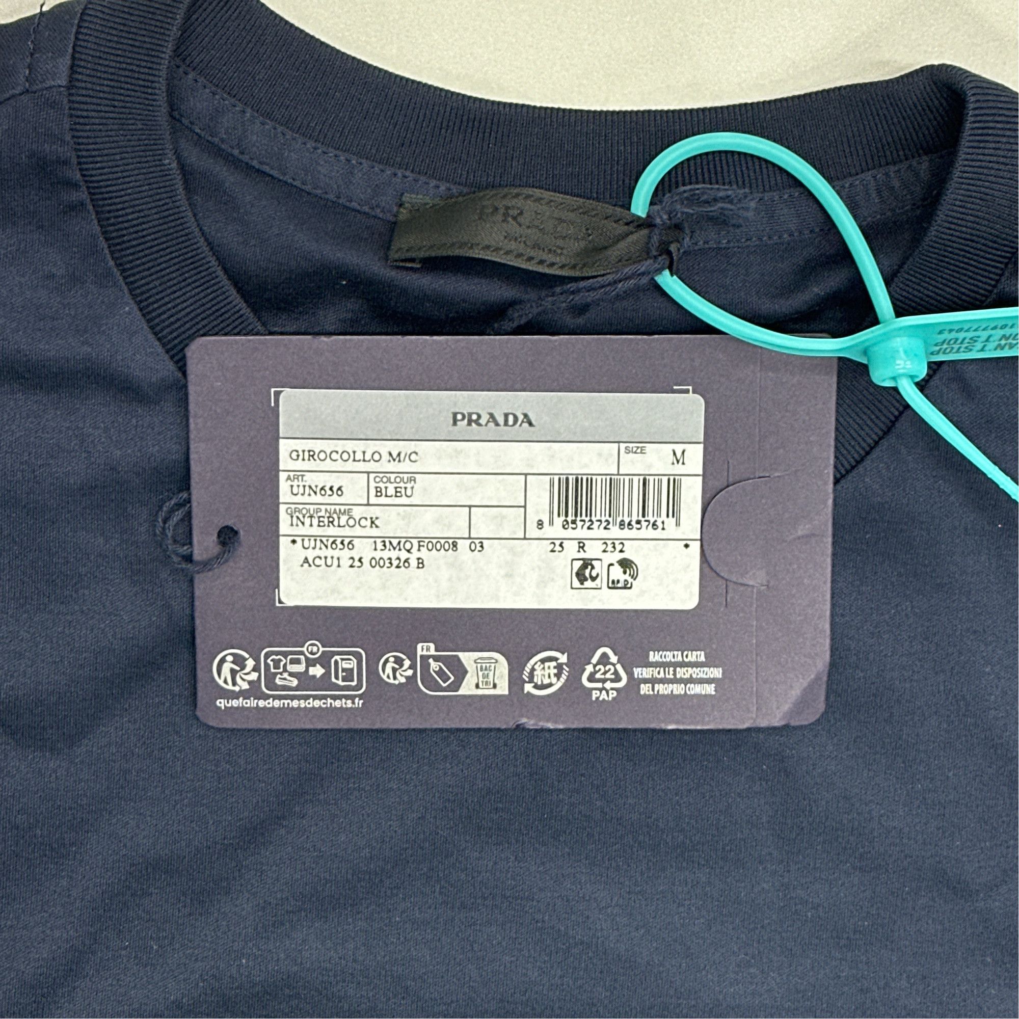 Prada Prada Logo T-Shirt Size M Size US M / EU 48-50 / 2 - 2 Thumbnail