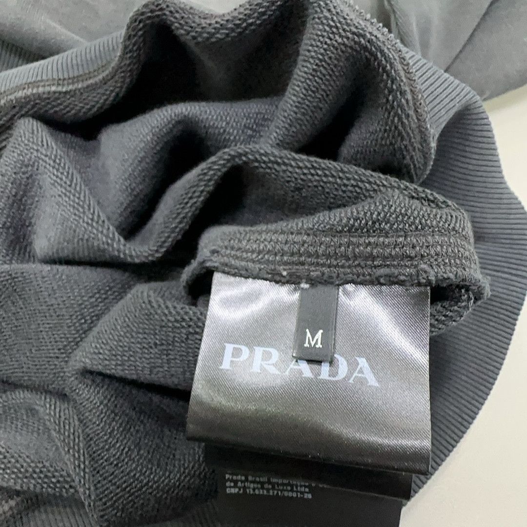 Prada Prada Ombre Logo Sweatshirt Size M Size US M / EU 48-50 / 2 - 4 Thumbnail