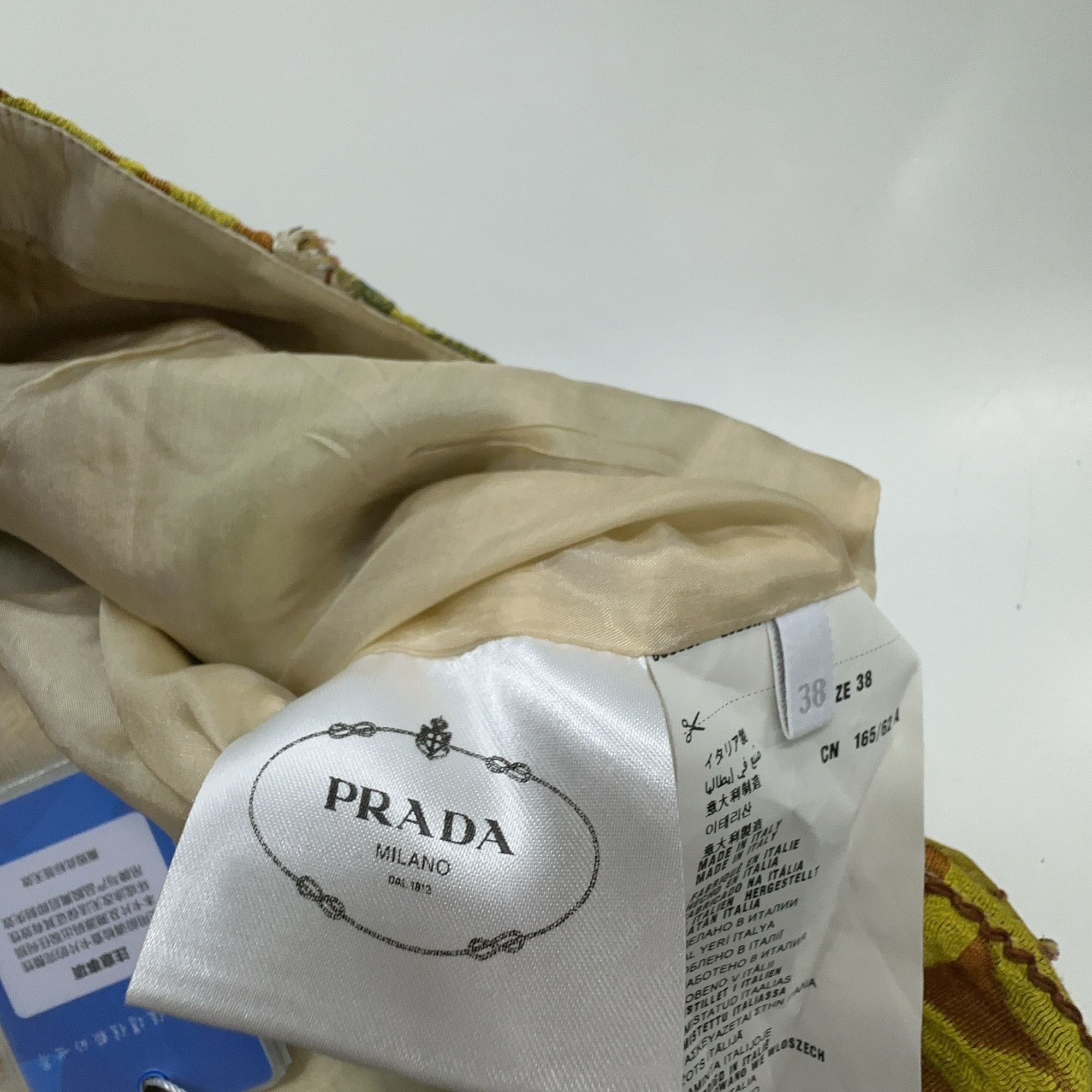 Prada Prada Brocade Patchwork Mini Skirt Size 38 Size 26" / US 2 / IT 38 - 6 Thumbnail