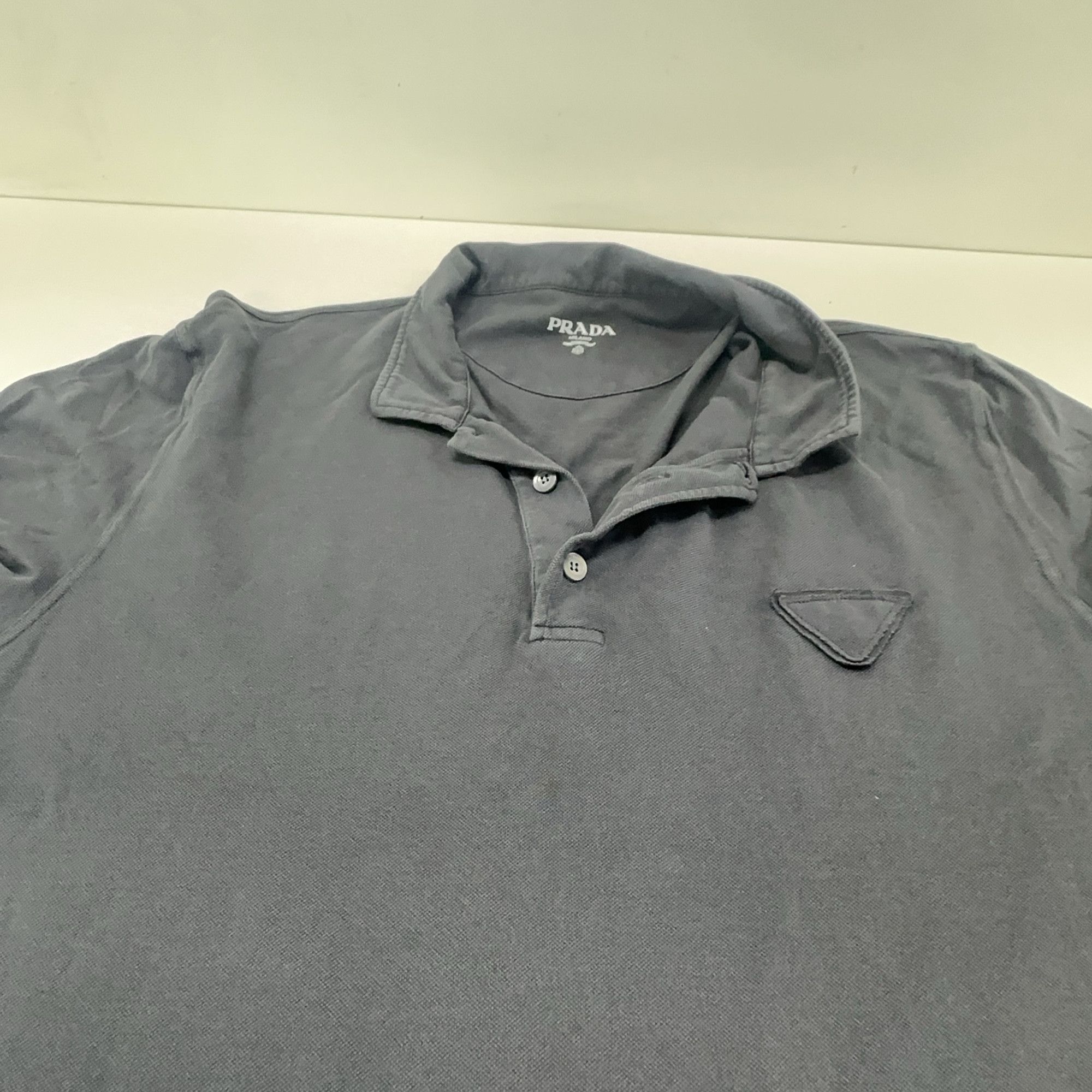 Prada Prada Pique Cotton Polo Shirt XL Size US XL / EU 56 / 4 - 7 Thumbnail