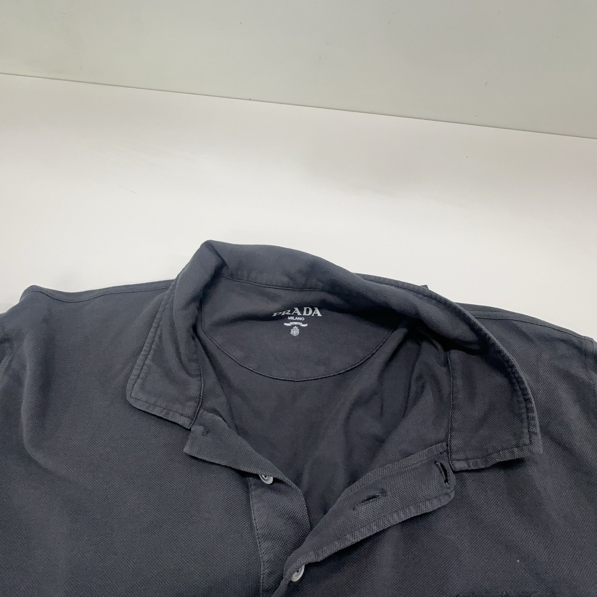 Prada Prada Pique Cotton Polo Shirt XL Size US XL / EU 56 / 4 - 5 Thumbnail