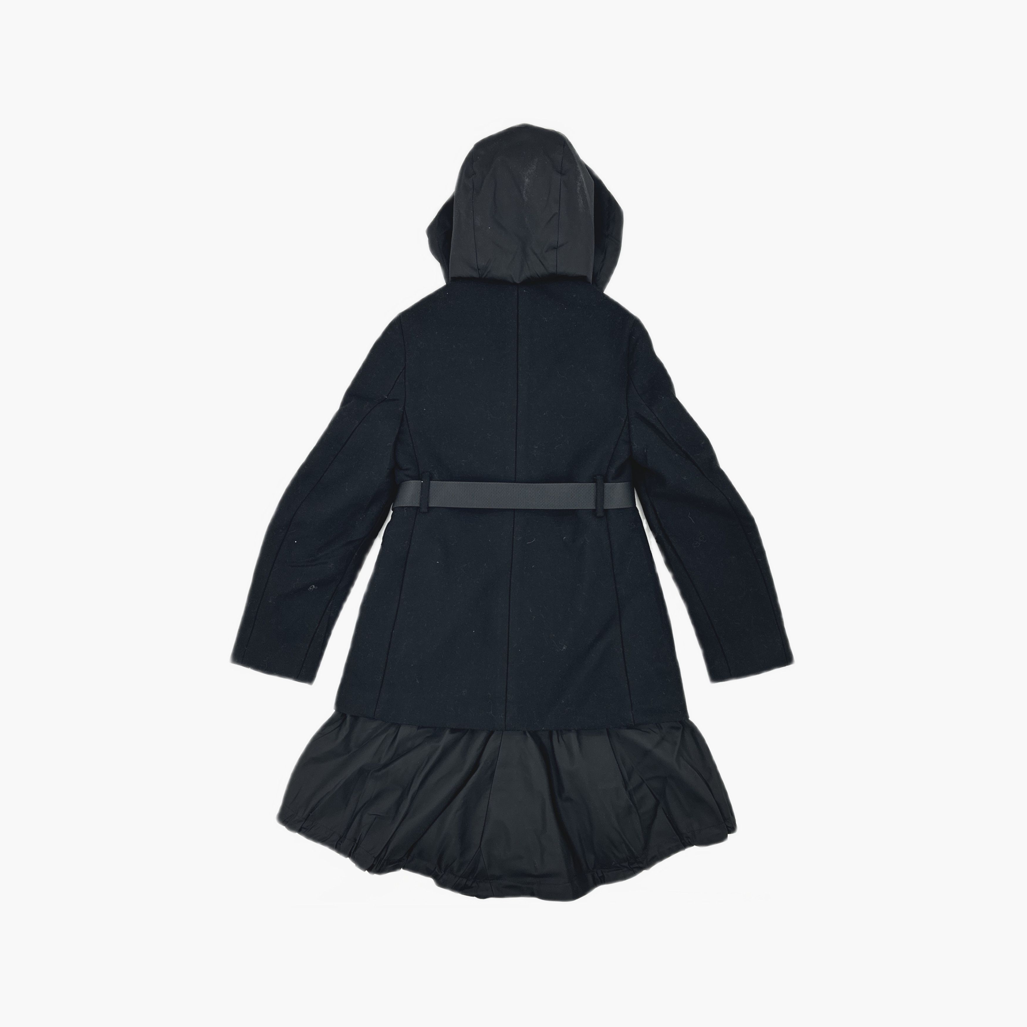 Prada Prada Hooded Belted Wool Blend Coat Size 38 Size XS / US 0-2 / IT 36-38 - 2 Thumbnail