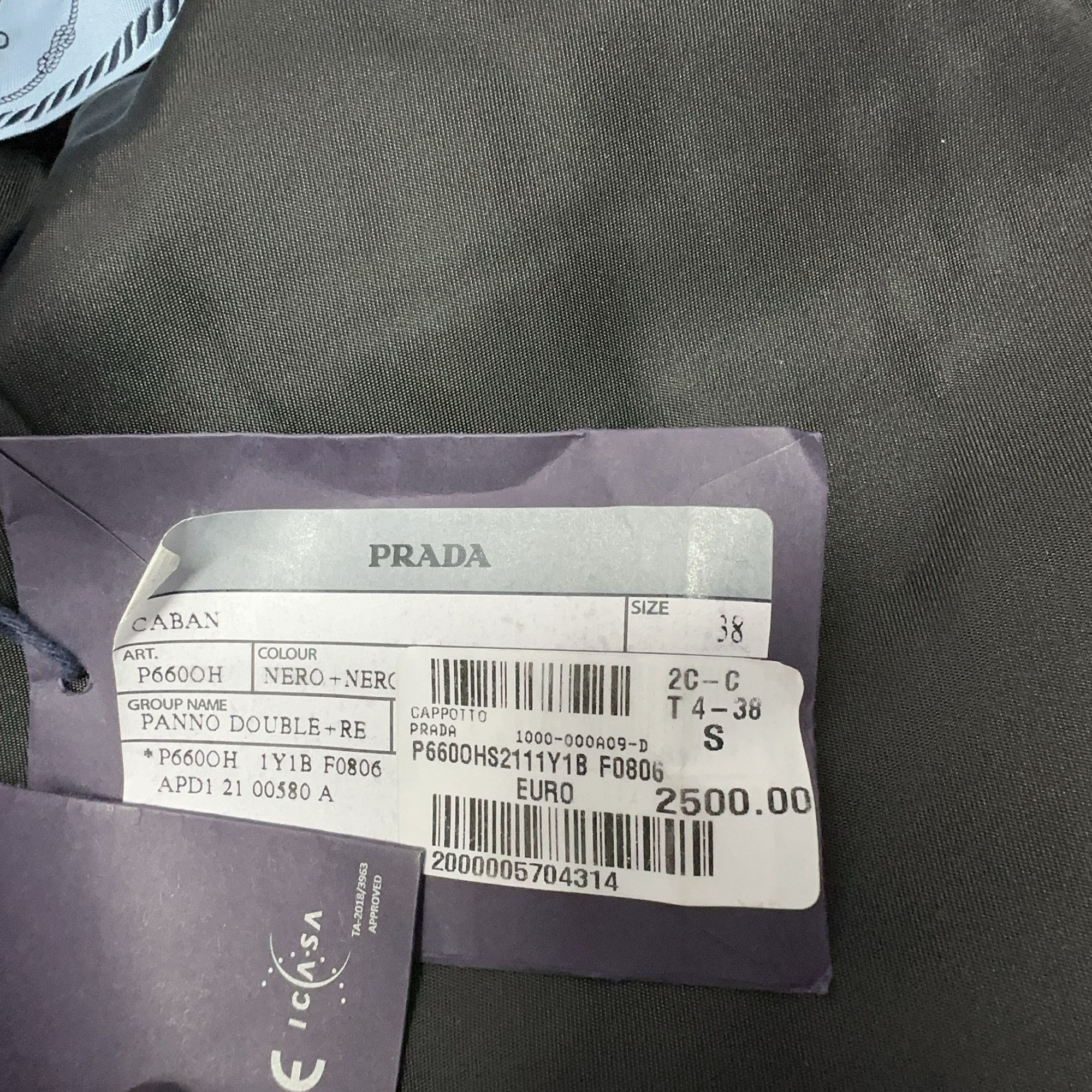 Prada Prada Hooded Belted Wool Blend Coat Size 38 Size XS / US 0-2 / IT 36-38 - 5 Thumbnail