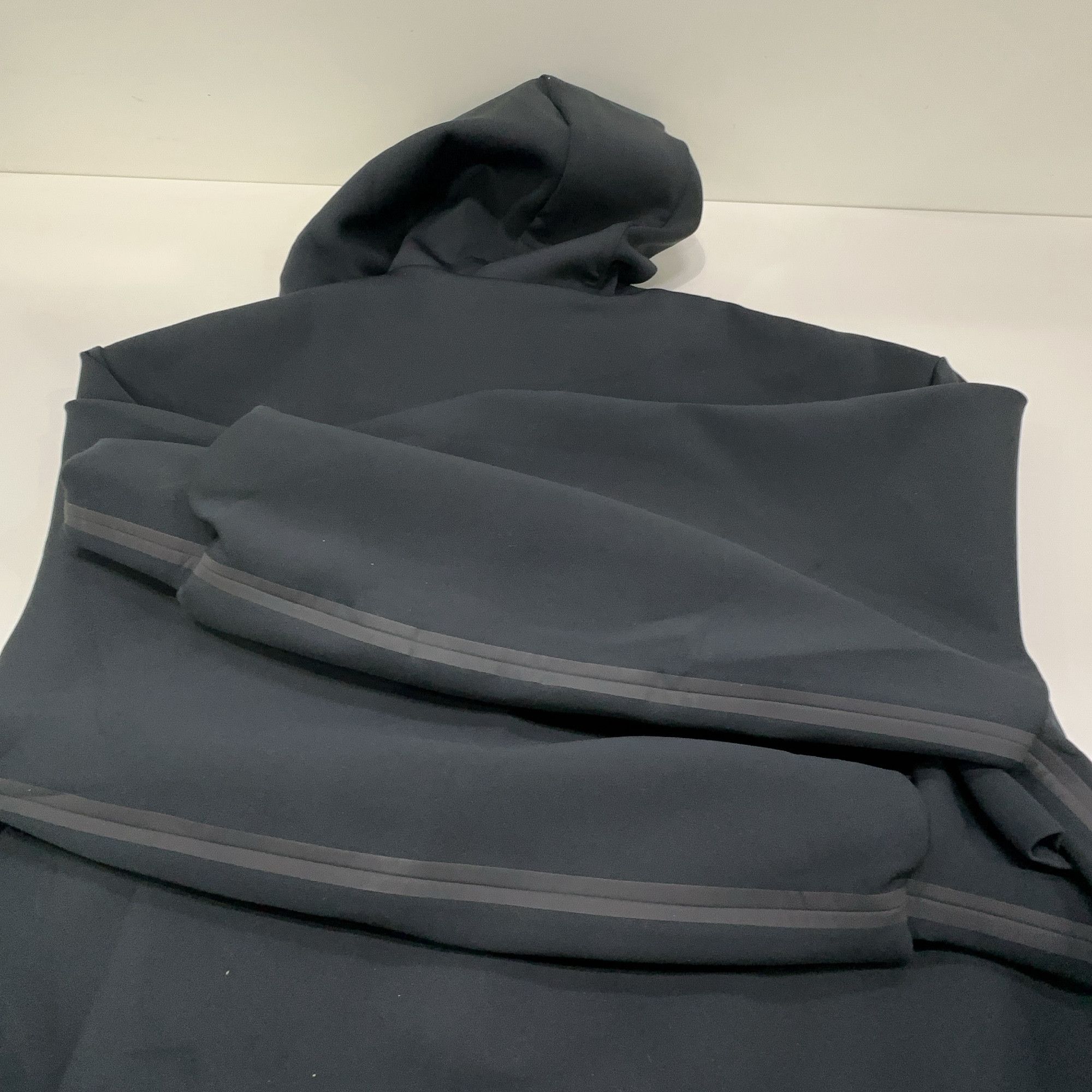 Prada Prada Logo Stripe Zip-Up Hoodie Black Size S Size S / US 4 / IT 40 - 7 Thumbnail