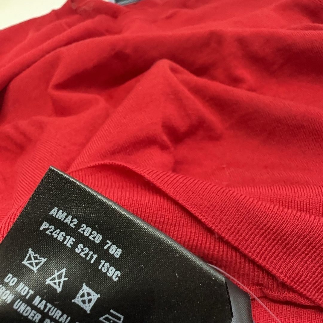 Prada Prada Red Knit Short Sleeve Top Size 38 Size XS / US 0-2 / IT 36-38 - 4 Thumbnail