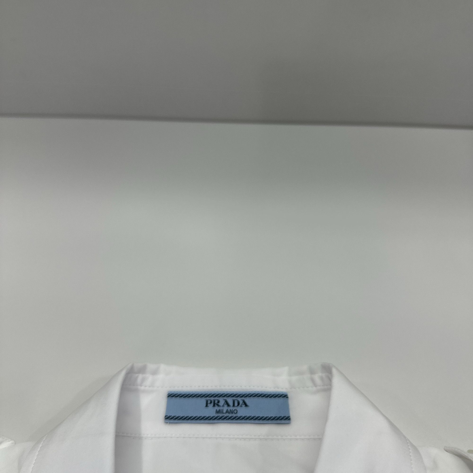 Prada PRADA Poplin Formal Shirt Size L Size US XS / EU 42 / 0 - 4 Thumbnail