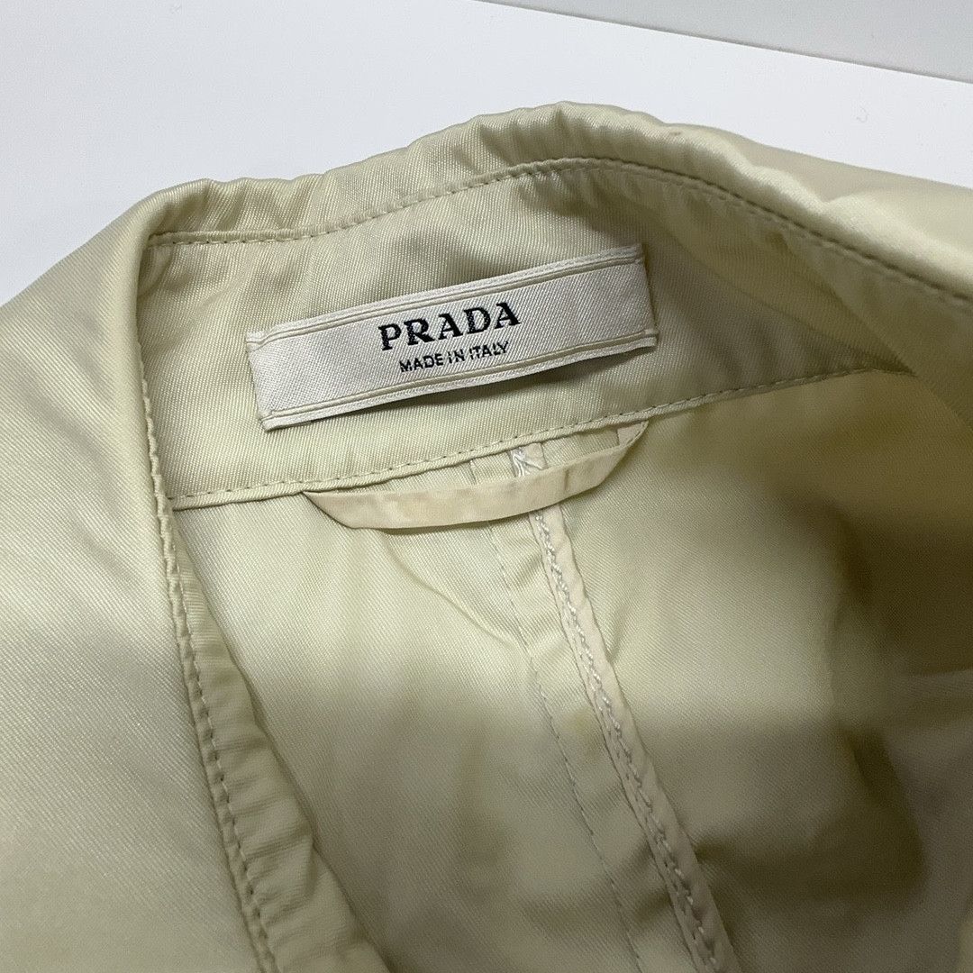 Prada Prada Nylon Trench Coat Beige Size 38 Size XS / US 0-2 / IT 36-38 - 5 Thumbnail