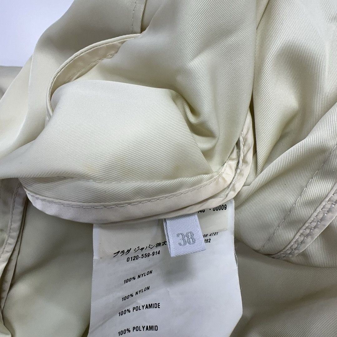 Prada Prada Nylon Trench Coat Beige Size 38 Size XS / US 0-2 / IT 36-38 - 3 Thumbnail
