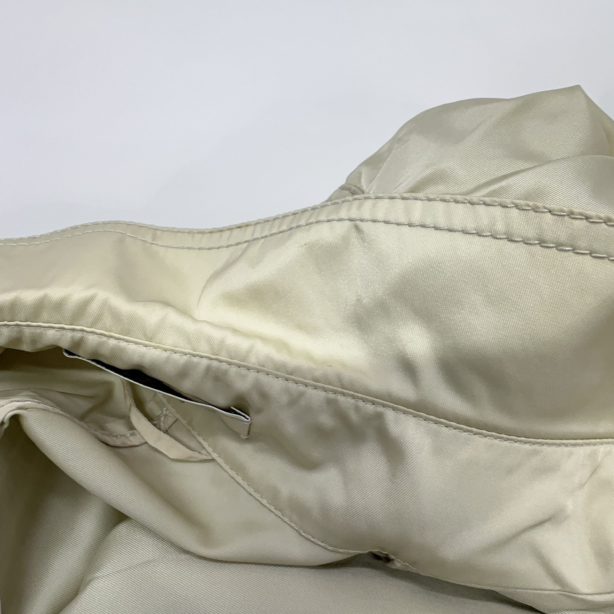 Prada Prada Nylon Trench Coat Beige Size 38 Size XS / US 0-2 / IT 36-38 - 7 Thumbnail