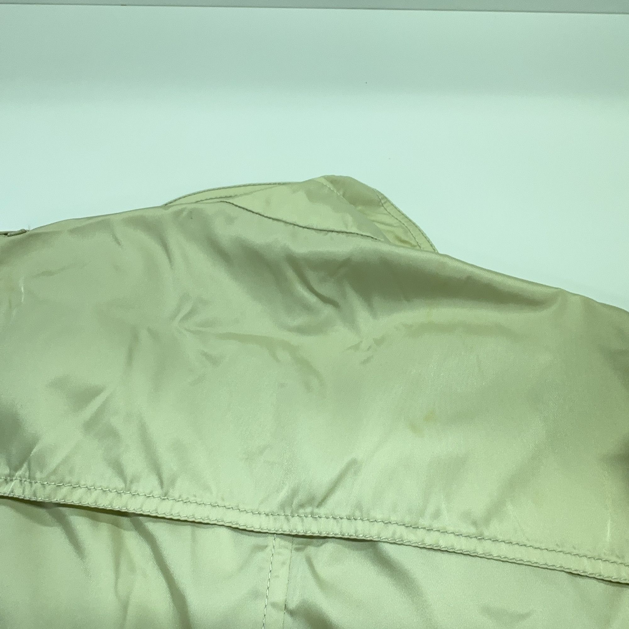 Prada Prada Nylon Trench Coat Beige Size 38 Size XS / US 0-2 / IT 36-38 - 20 Thumbnail