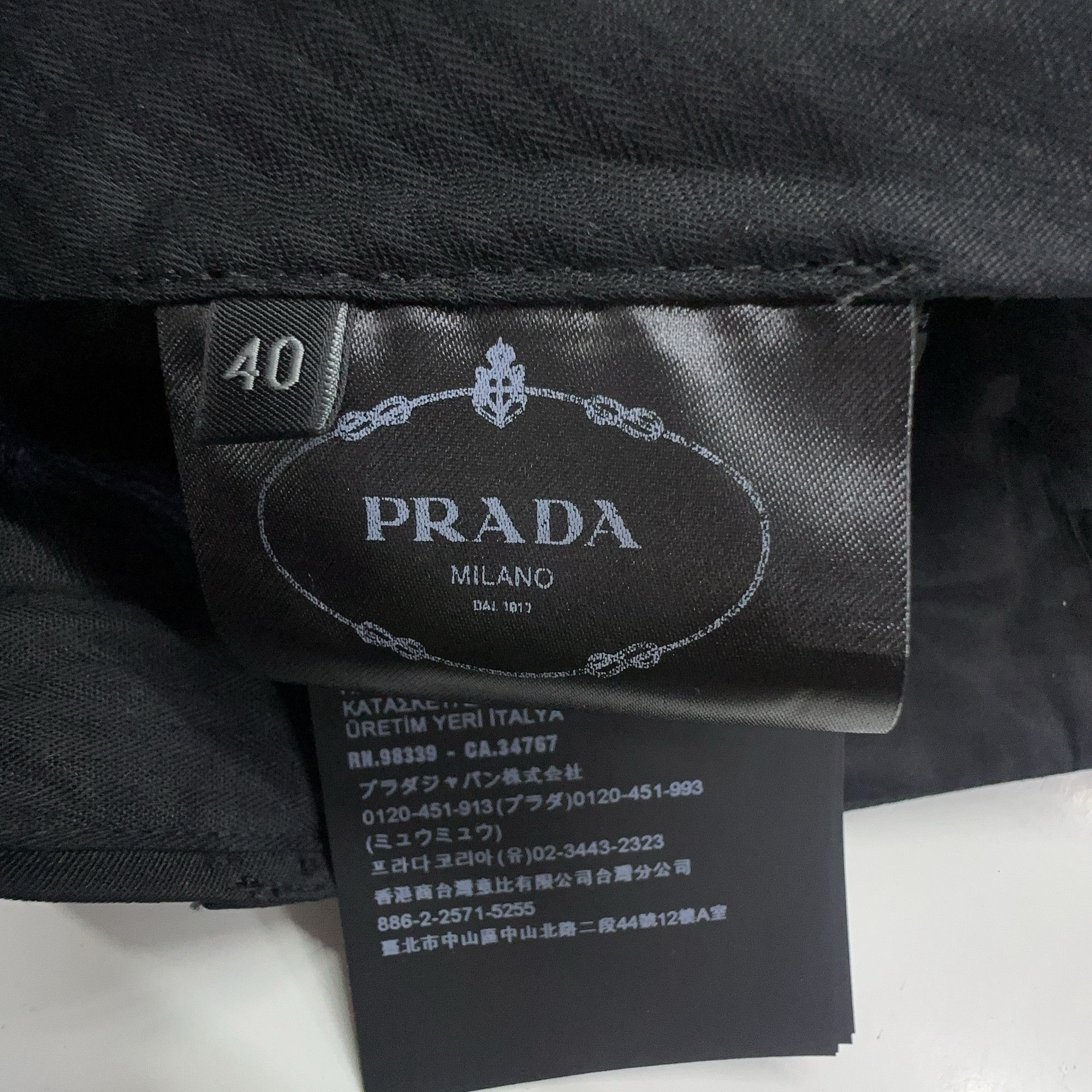 Prada Prada Tecno Stretch Pants IT 40 Size 27" / US 4 / IT 40 - 3 Thumbnail