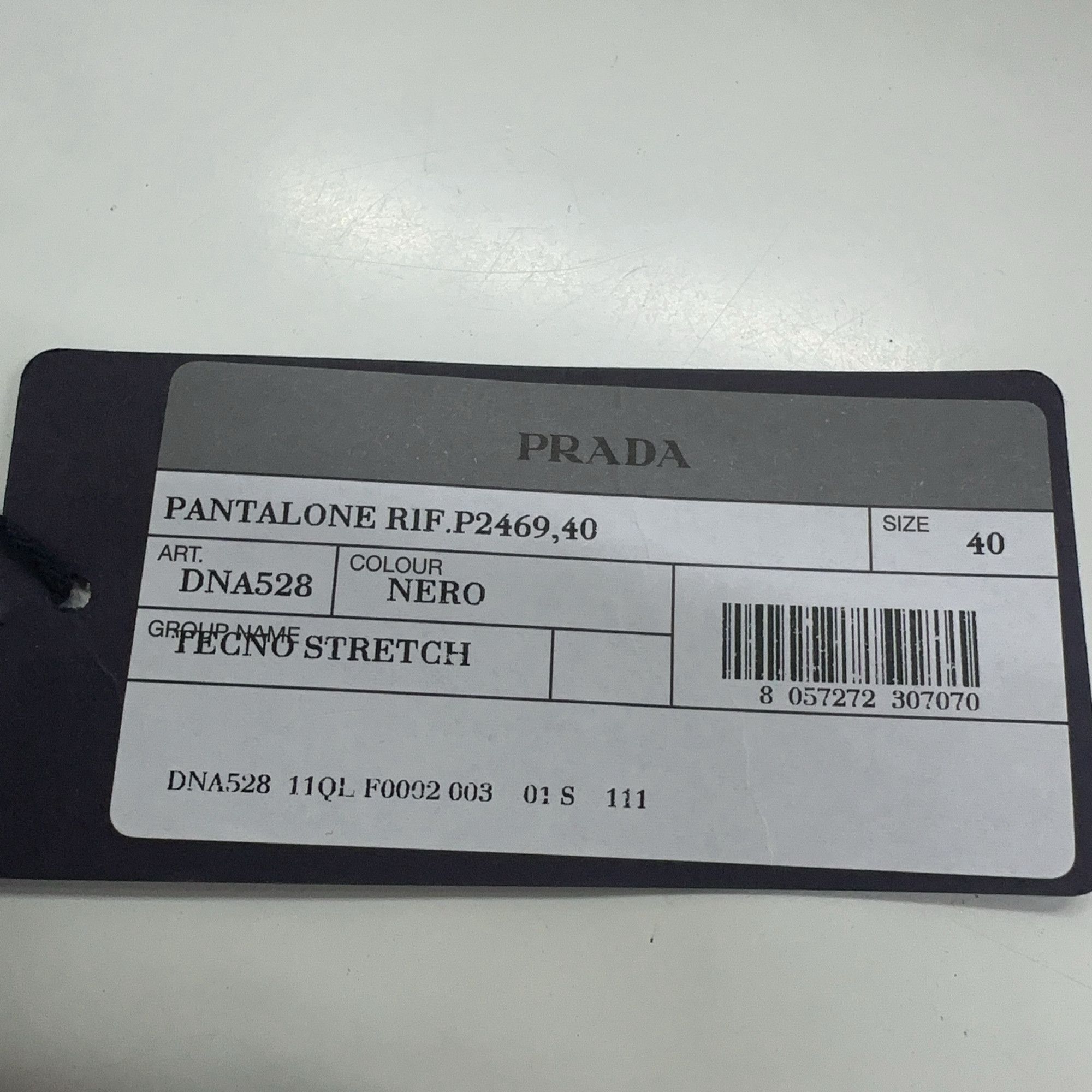 Prada Prada Tecno Stretch Pants IT 40 Size 27" / US 4 / IT 40 - 5 Thumbnail