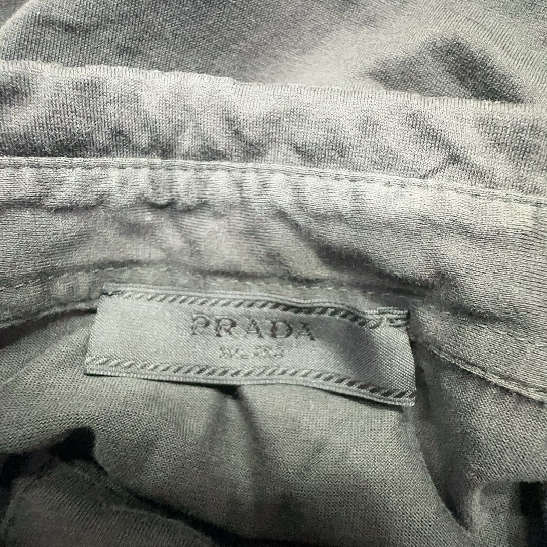 Prada Prada Polo Shirt Black Size L Size US L / EU 52-54 / 3 - 3 Thumbnail