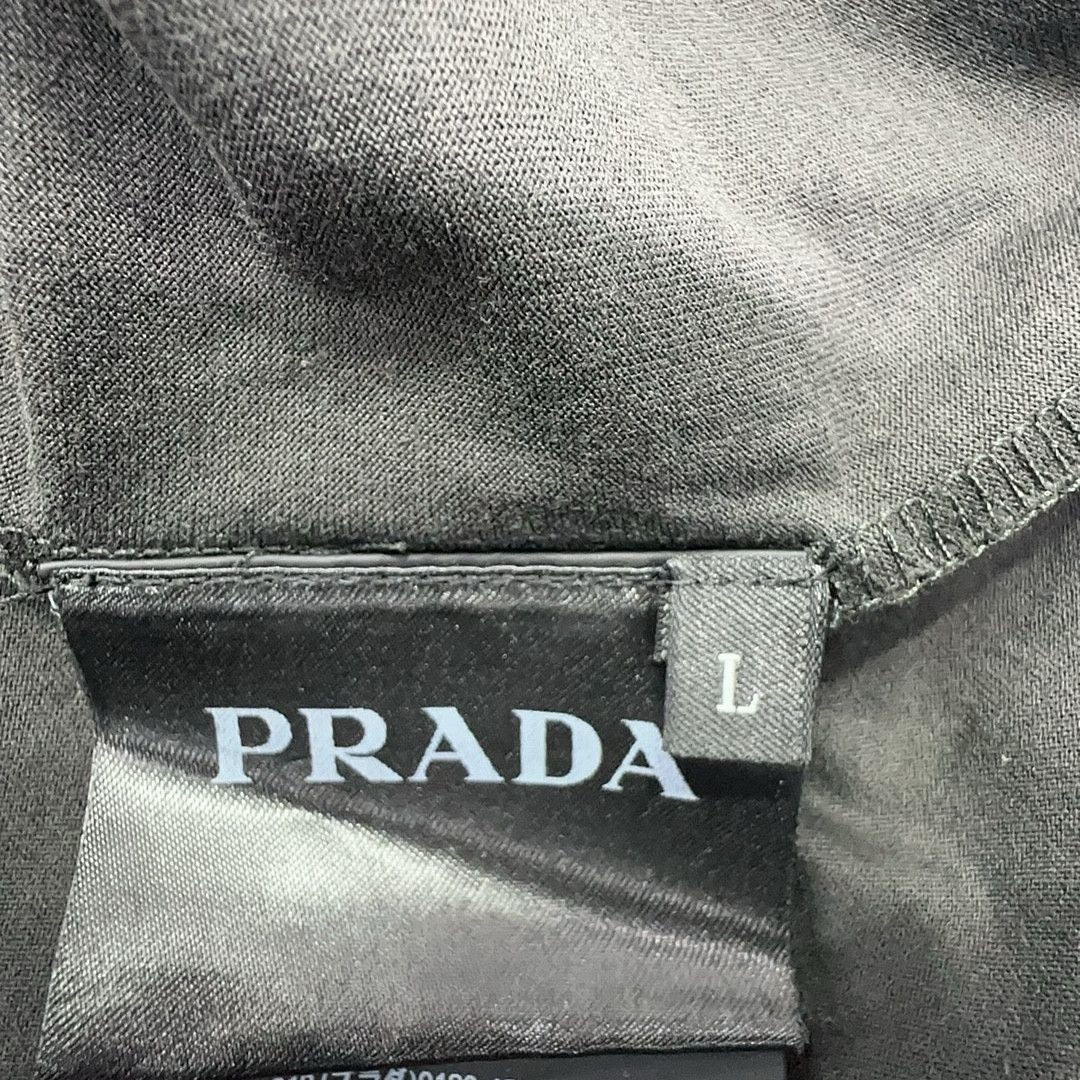Prada Prada Polo Shirt Black Size L Size US L / EU 52-54 / 3 - 4 Thumbnail