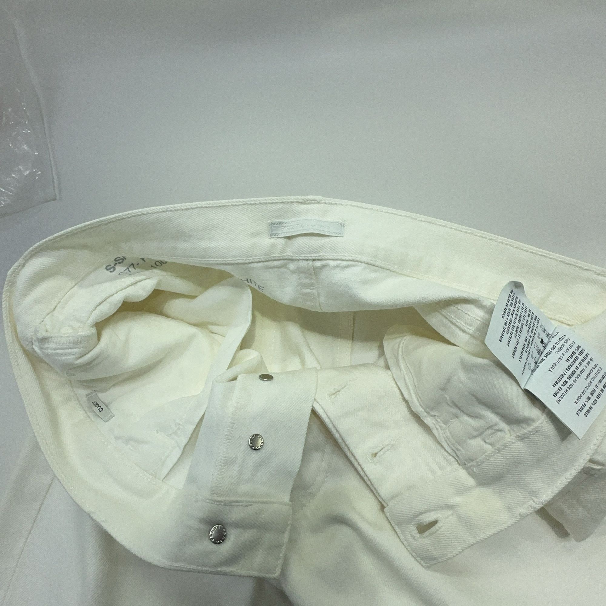 Prada Prada White Denim Jeans Size 31 Size US 31 - 6 Thumbnail