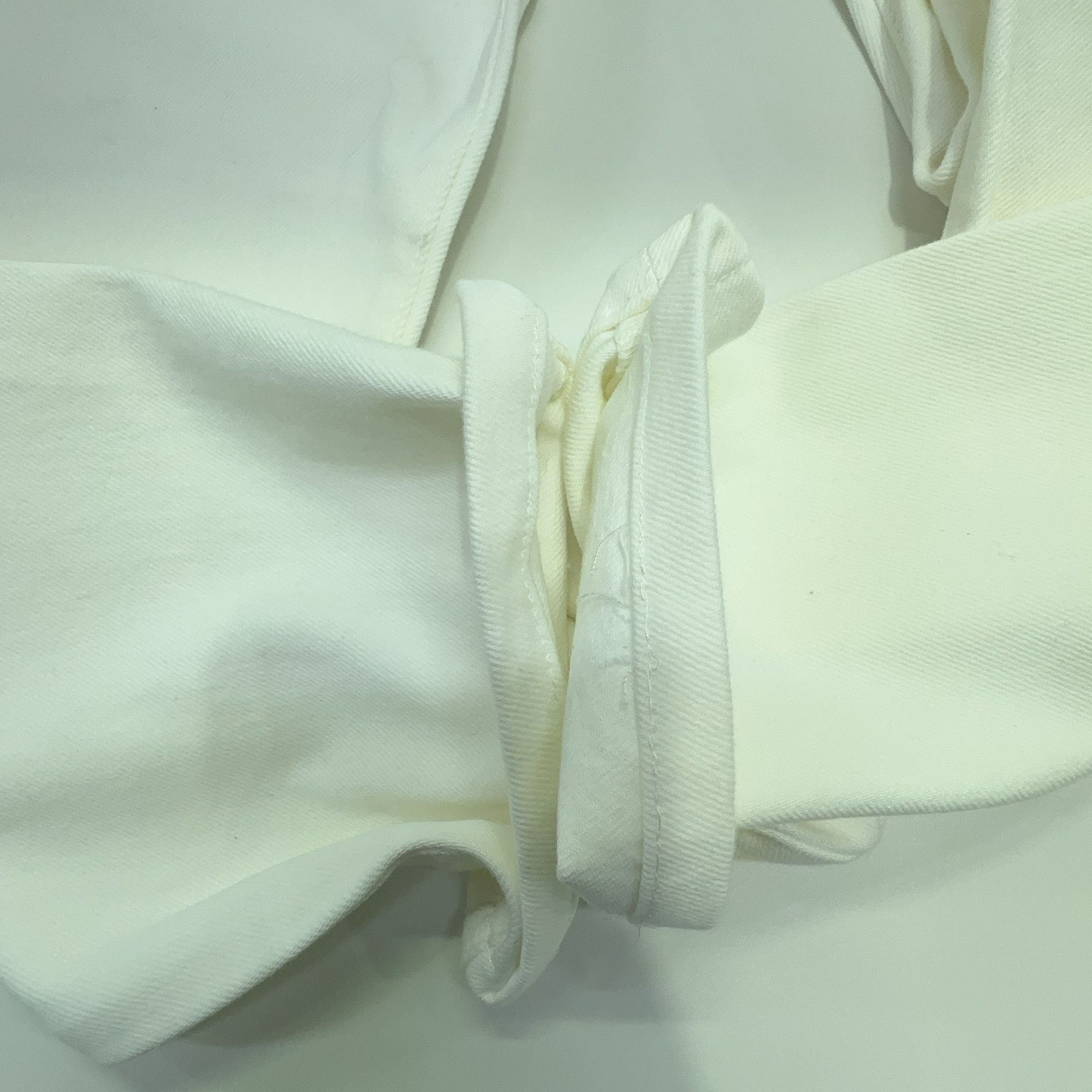 Prada Prada White Denim Jeans Size 31 Size US 31 - 7 Thumbnail