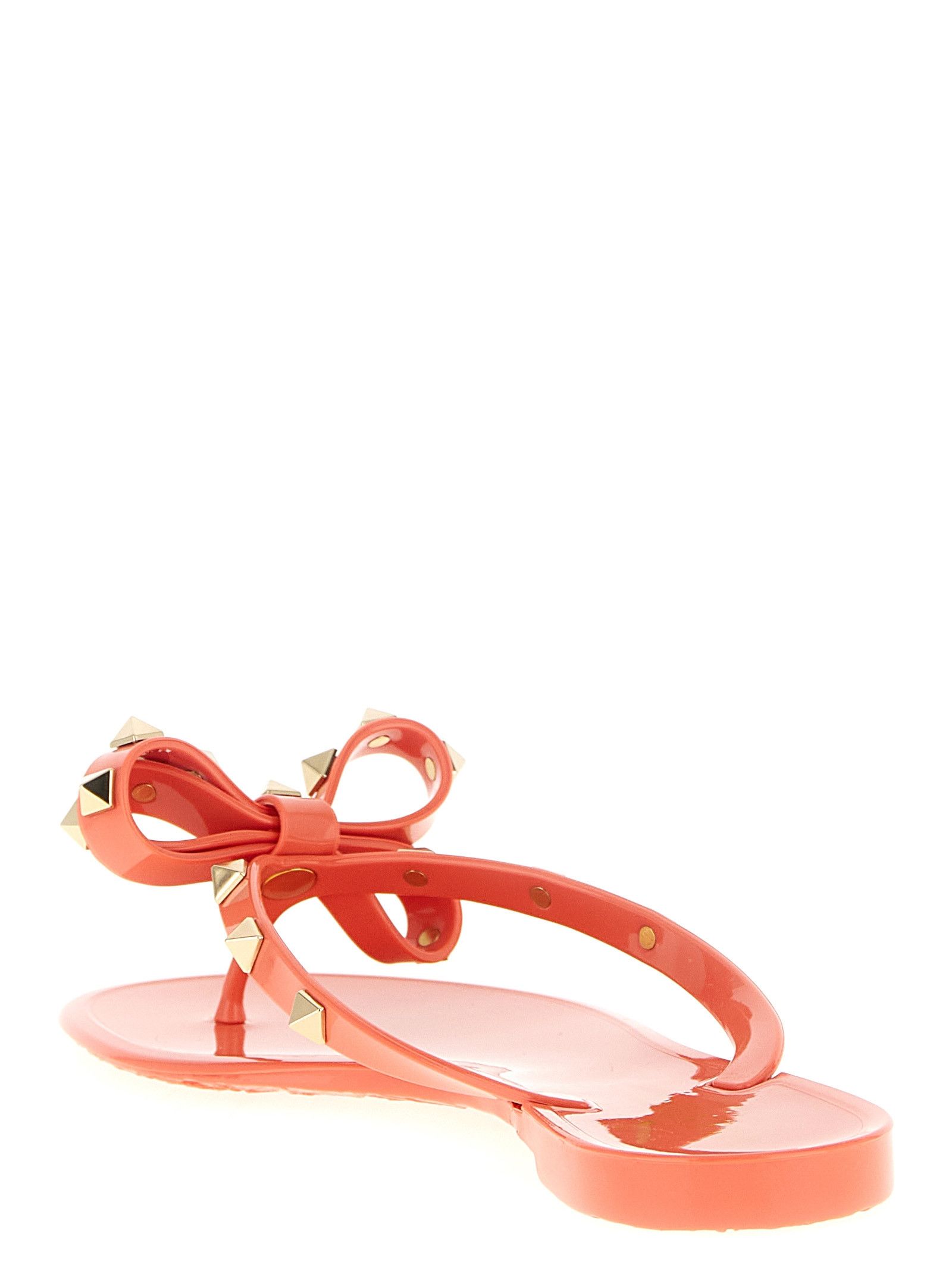 Valentino Valentino Garavani 'Rockstud' Thong Sandals Size US 9 / IT 39 - 3 Thumbnail
