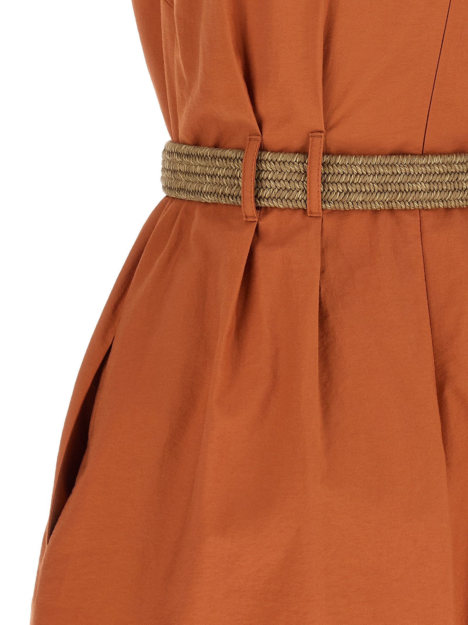 Brunello Cucinelli Texture Twill Dress Size XS / US 0-2 / IT 36-38 - 4 Thumbnail