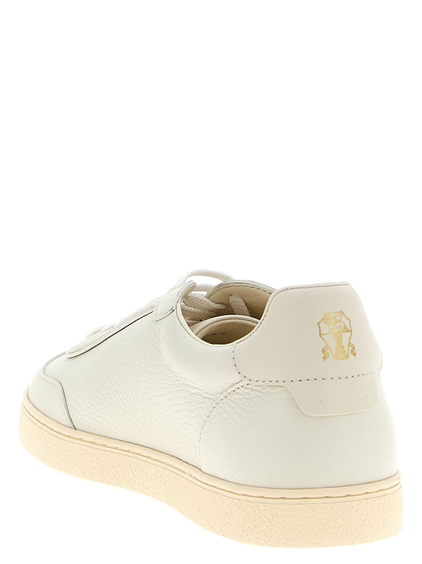 Brunello Cucinelli Deer Leather Sneakers Size US 12 / EU 45 - 3 Thumbnail