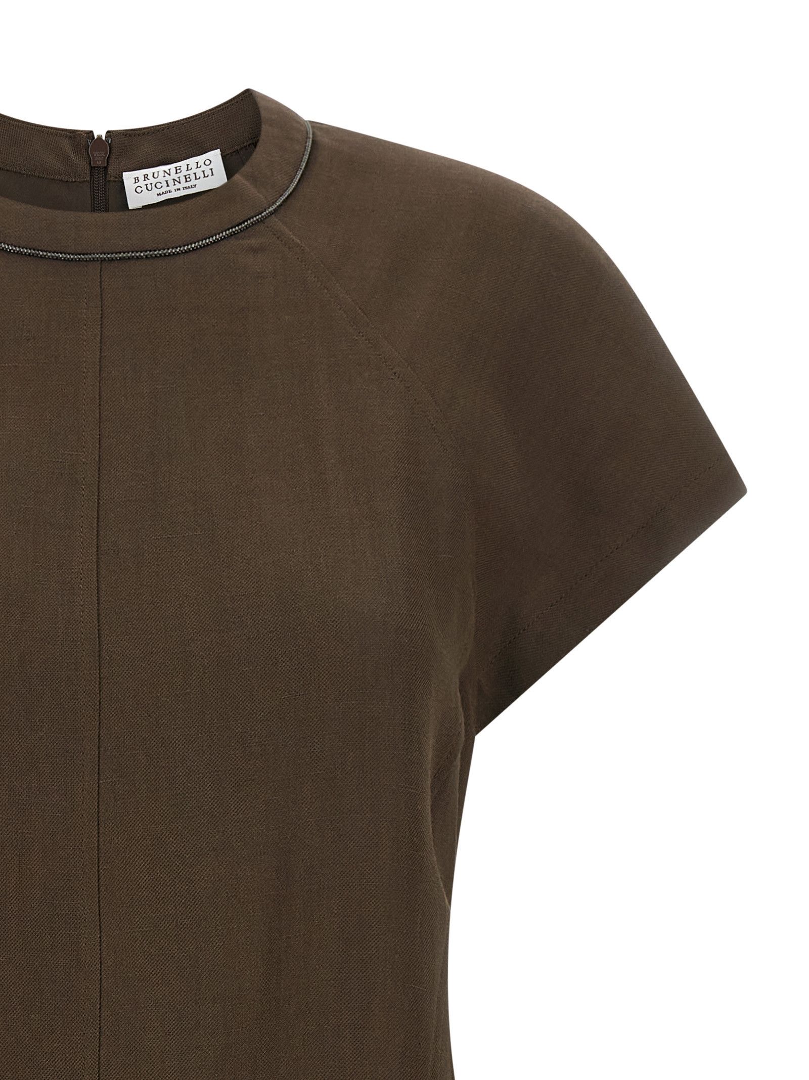 Brunello Cucinelli 'T-Shirt' Dress Size M / US 6-8 / IT 42-44 - 3 Thumbnail