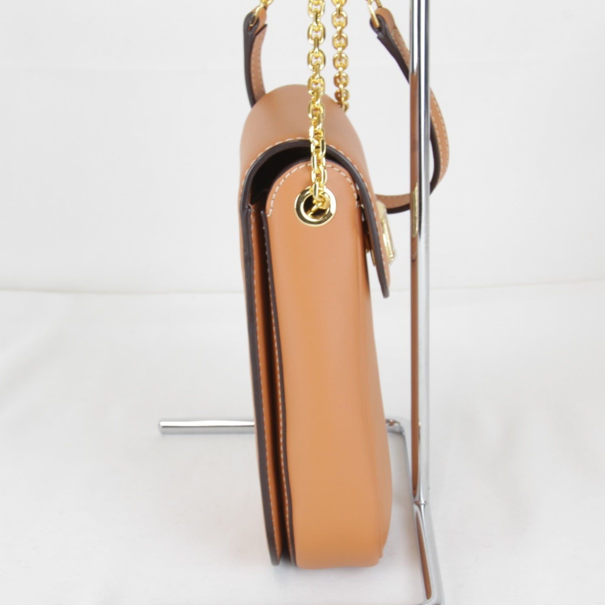 MCM MCM (MCM) Shoulder Bag, Leather, Orange, Women's Size ONE SIZE - 4 Thumbnail