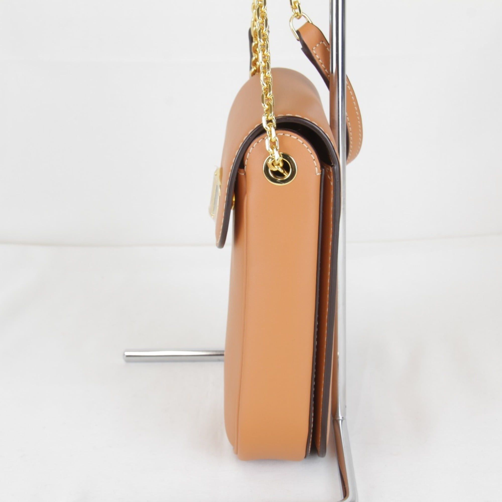 MCM MCM (MCM) Shoulder Bag, Leather, Orange, Women's Size ONE SIZE - 3 Thumbnail