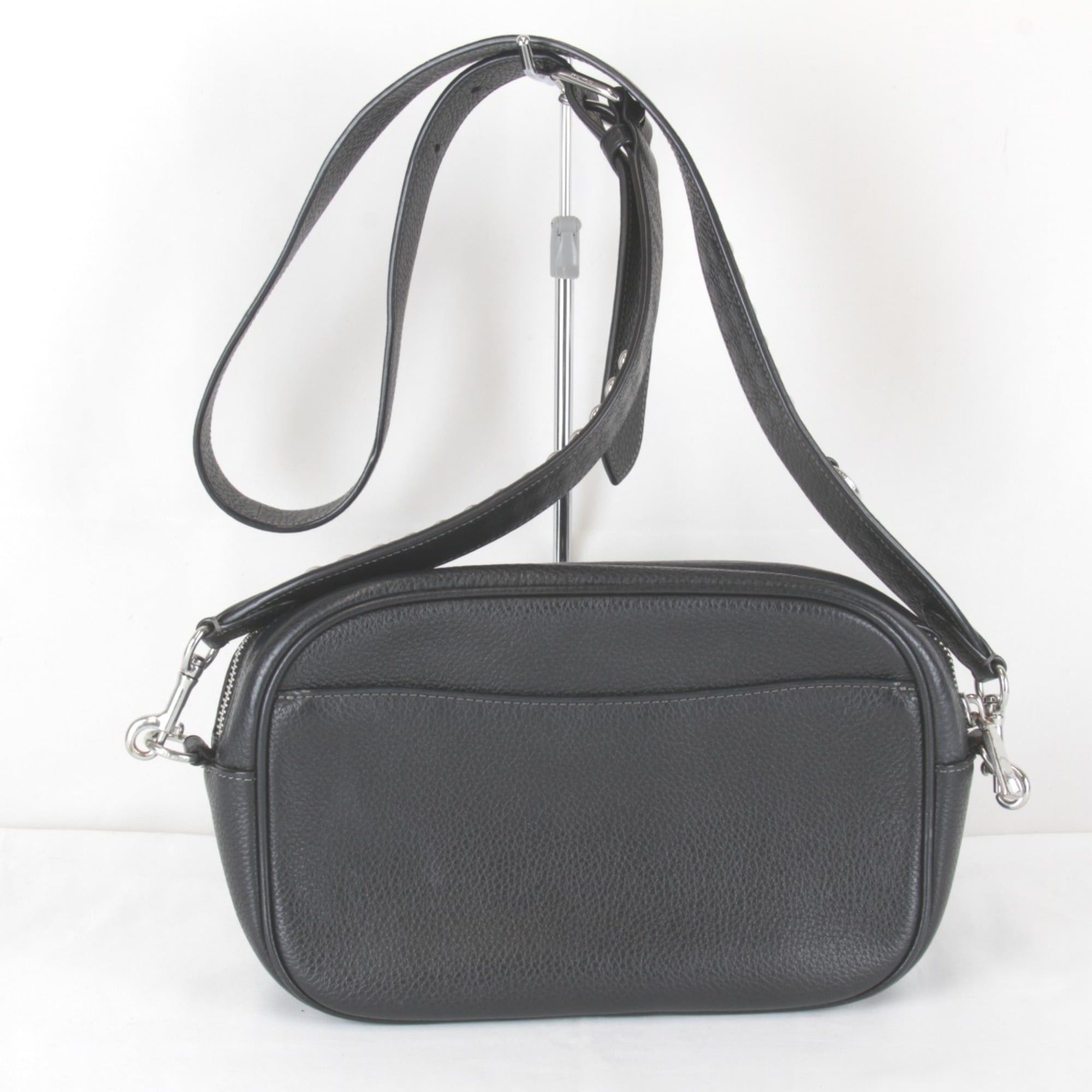 Coach COACH Jamie Camera Bag Rivet G2361-CM176 Shoulder Leather Metal Black Women's Size ONE SIZE - 2 Thumbnail