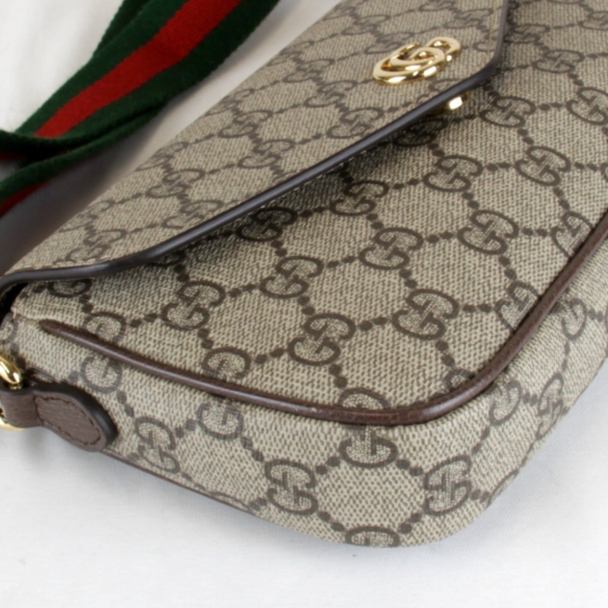 Gucci GUCCI Mini 764961・486628 Shoulder Bag GG Supreme Canvas Brown Women's Size ONE SIZE - 4 Thumbnail