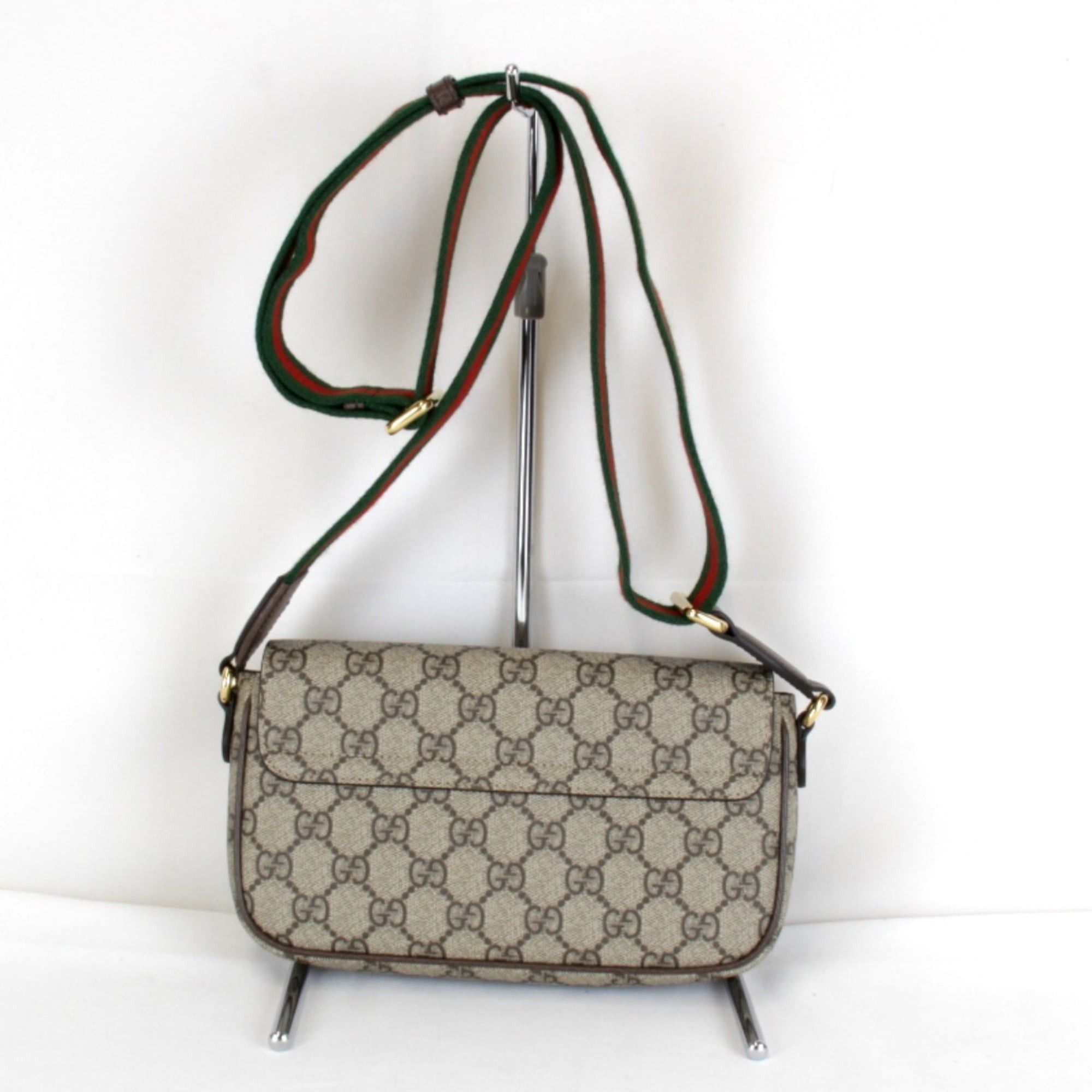 Gucci GUCCI Mini 764961・486628 Shoulder Bag GG Supreme Canvas Brown Women's Size ONE SIZE - 2 Thumbnail
