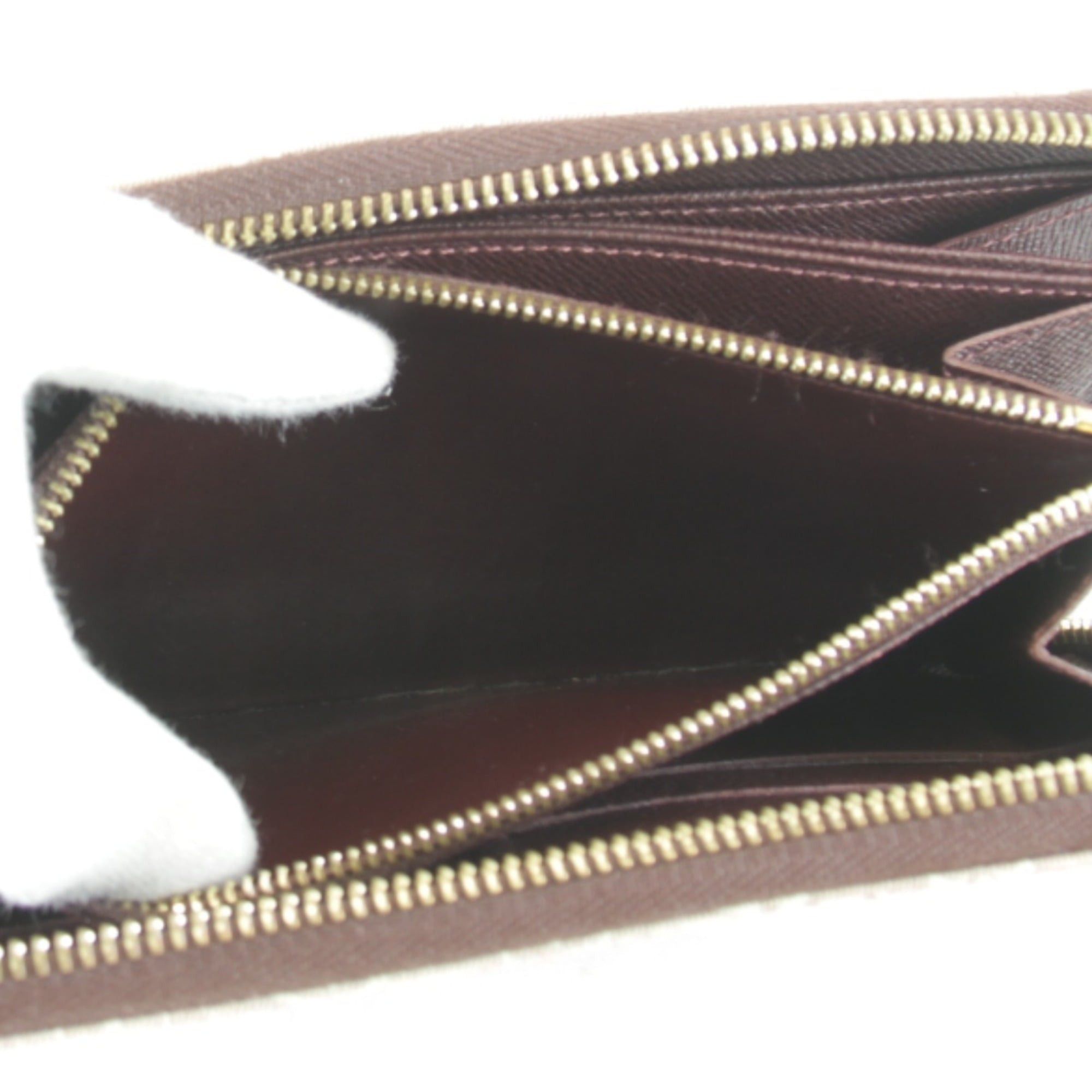 Louis Vuitton LOUIS VUITTON Zippy Wallet M63010 Long Monogram Mini Canvas Pink Women's Size ONE SIZE - 8 Thumbnail