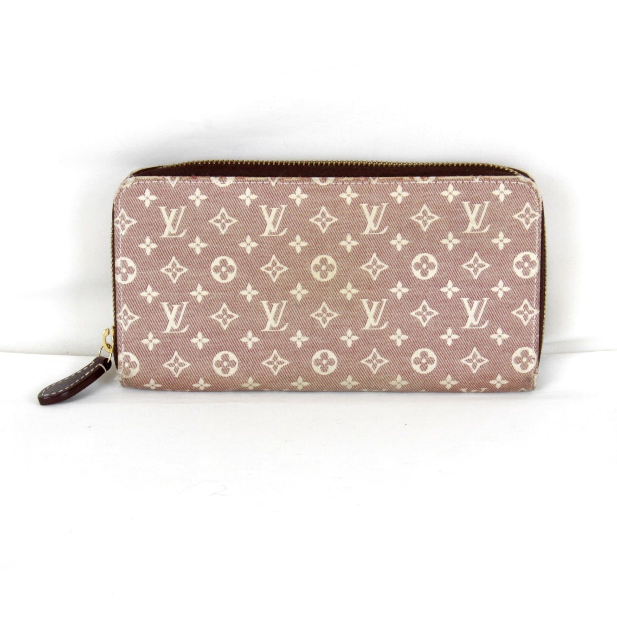 Louis Vuitton LOUIS VUITTON Zippy Wallet M63010 Long Monogram Mini Canvas Pink Women's Size ONE SIZE - 2 Thumbnail