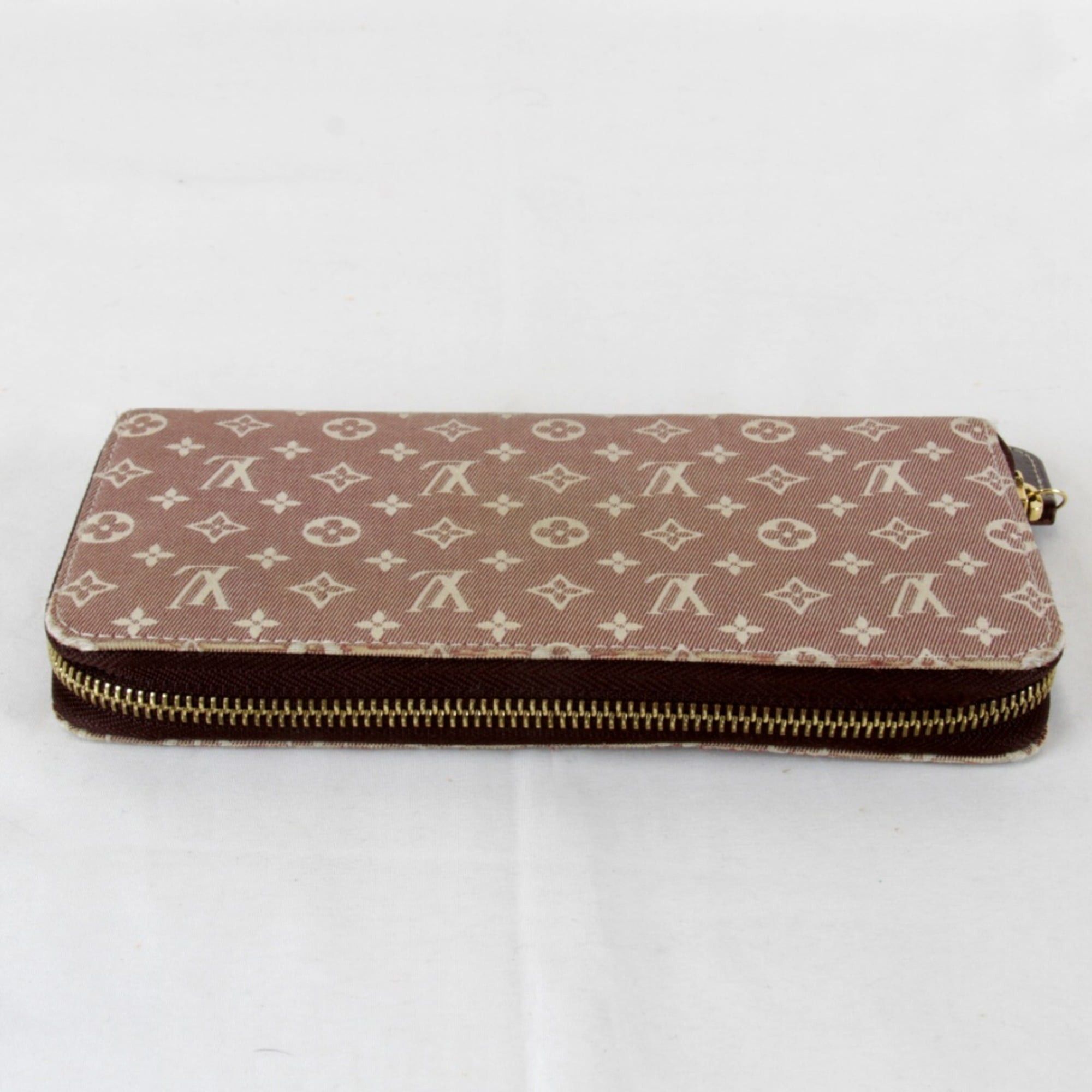 Louis Vuitton LOUIS VUITTON Zippy Wallet M63010 Long Monogram Mini Canvas Pink Women's Size ONE SIZE - 6 Thumbnail