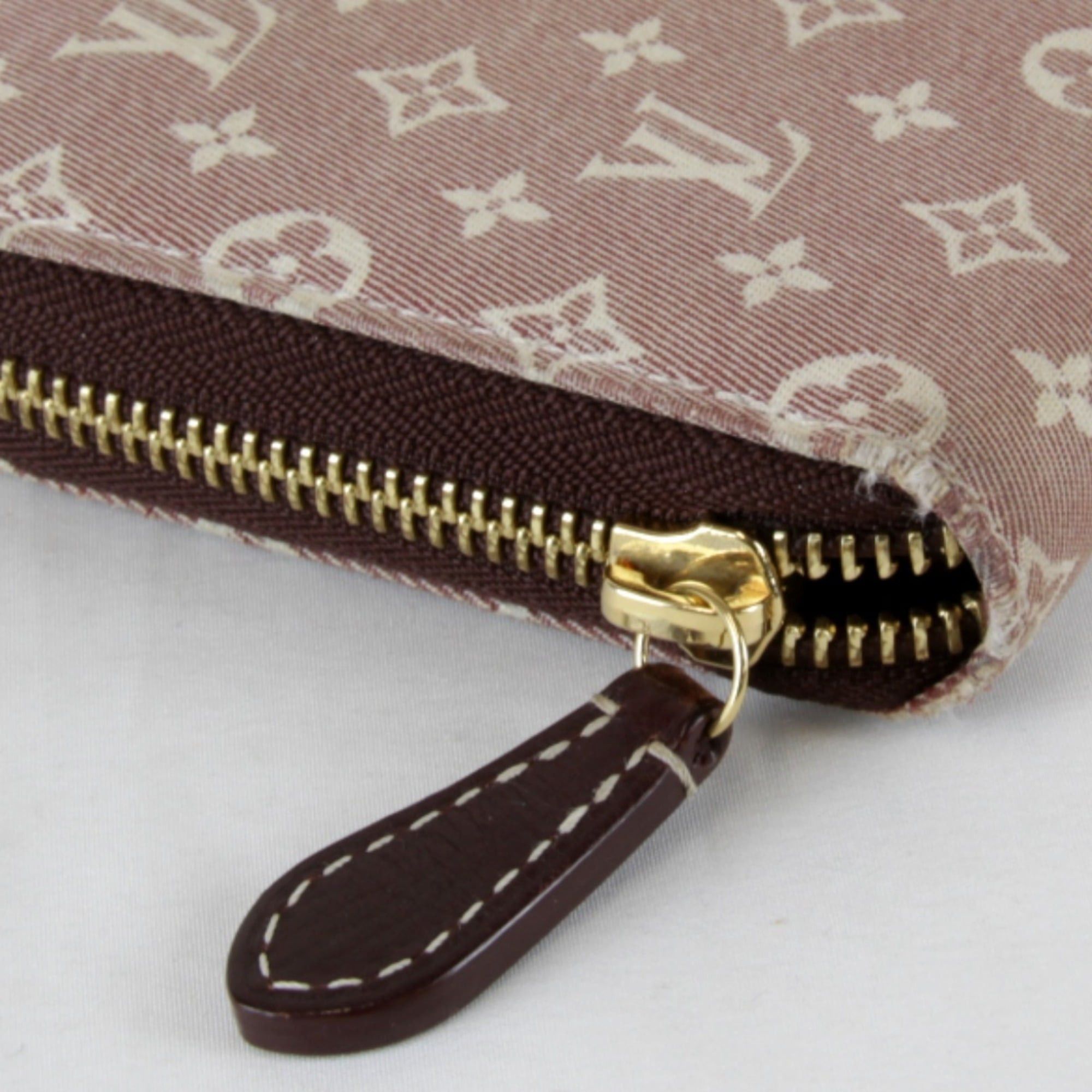 Louis Vuitton LOUIS VUITTON Zippy Wallet M63010 Long Monogram Mini Canvas Pink Women's Size ONE SIZE - 4 Thumbnail