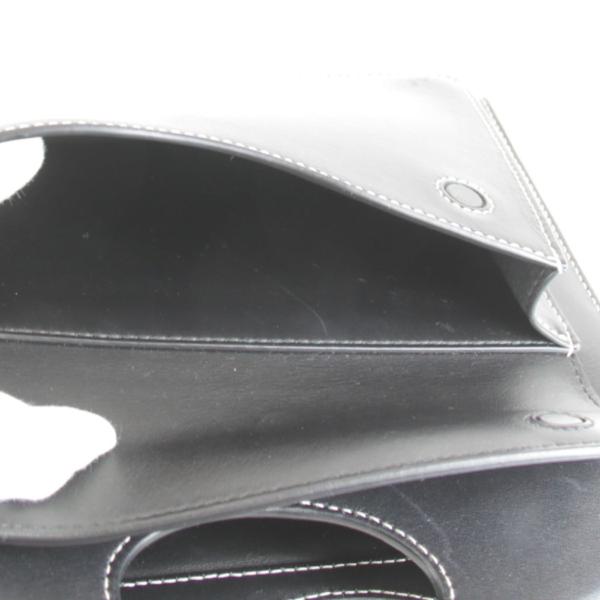 Burberry BURBERRY Mini Pocket Bag Handbag Leather Black Women's Size ONE SIZE - 9 Thumbnail