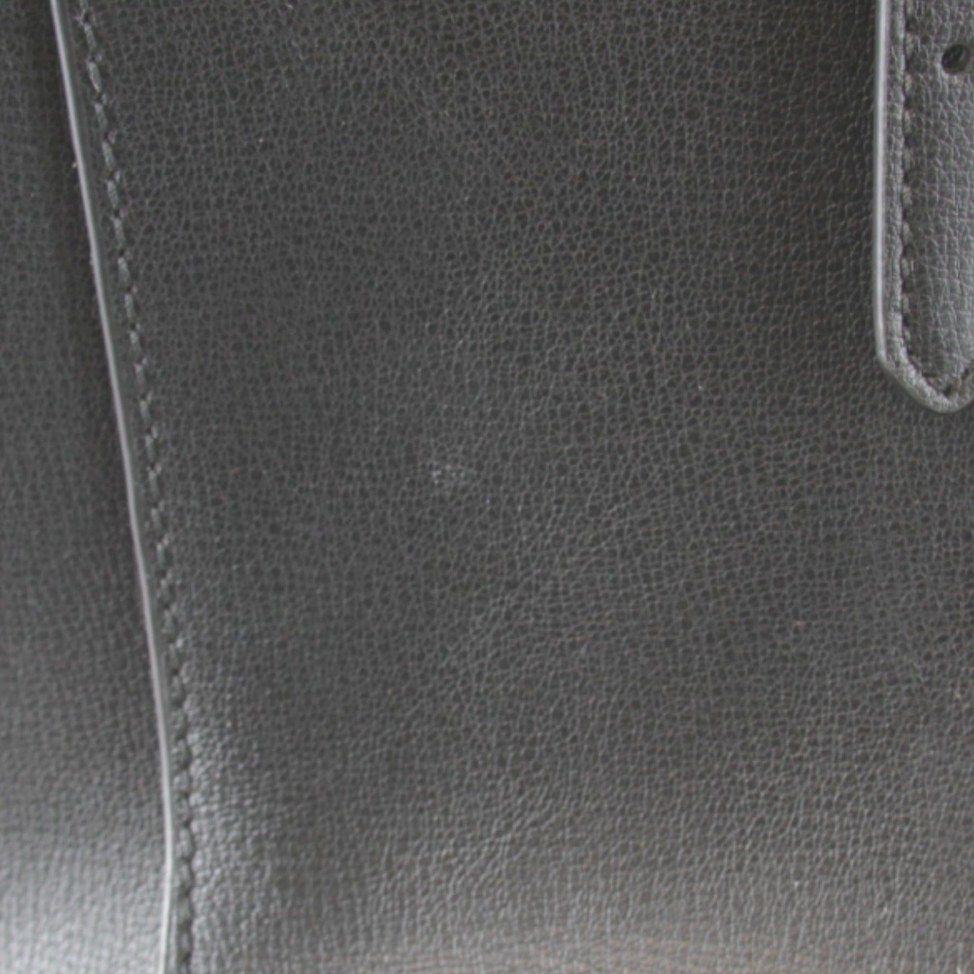 Marc Jacobs MARC JACOBS ASE4220 Leather Tote Bag, Black, Women's Size ONE SIZE - 14 Thumbnail
