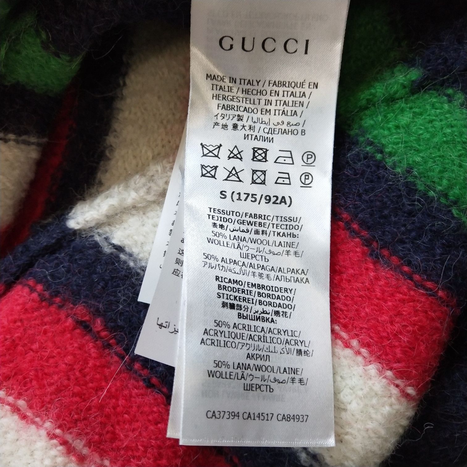 Gucci Gucci Men s Sweaters Knitwear Size US S / EU 44-46 / 1 - 8 Thumbnail