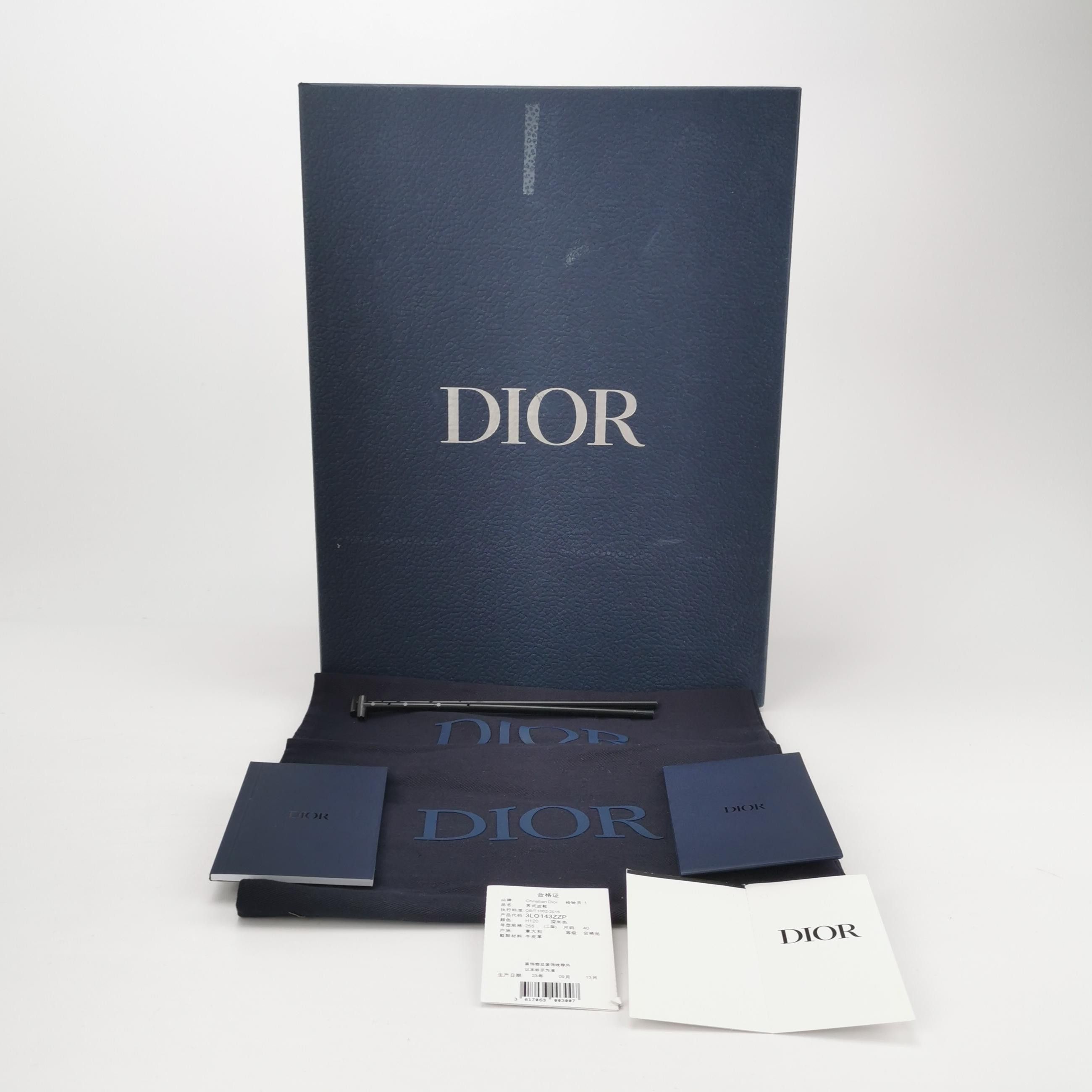 Dior Dior Men 7 Leather Size US 7 / EU 40 - 6 Thumbnail