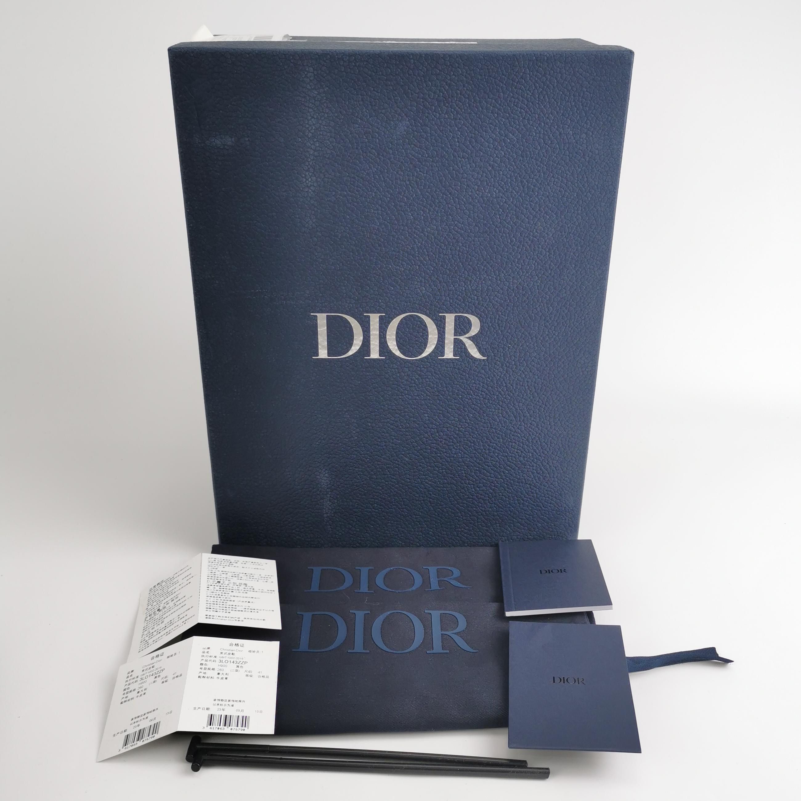 Dior Dior Men 8 Leather Size US 8 / EU 41 - 6 Thumbnail