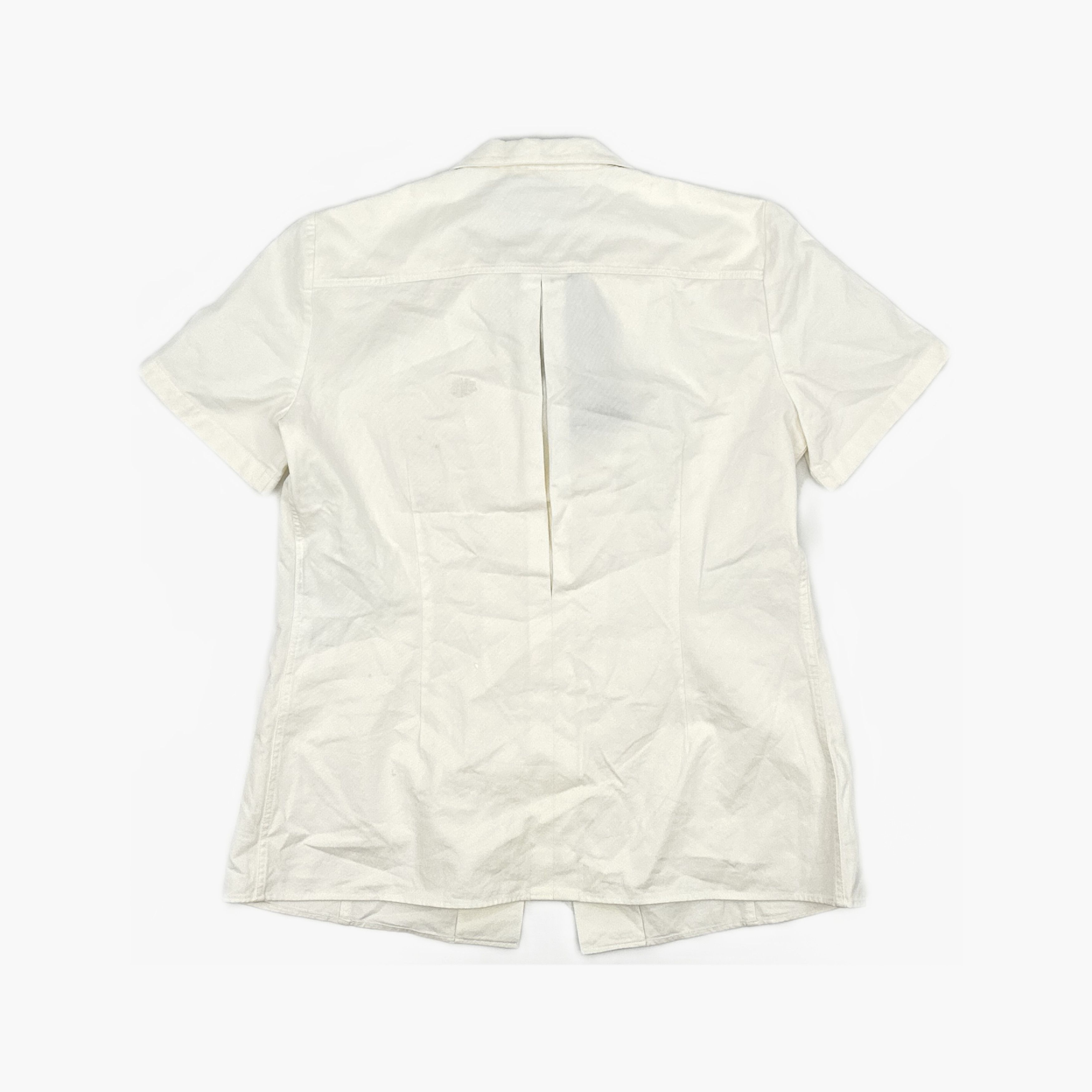 Prada Prada Logo Patch Button Up Shirt Size 42 Size M / US 6-8 / IT 42-44 - 2 Thumbnail
