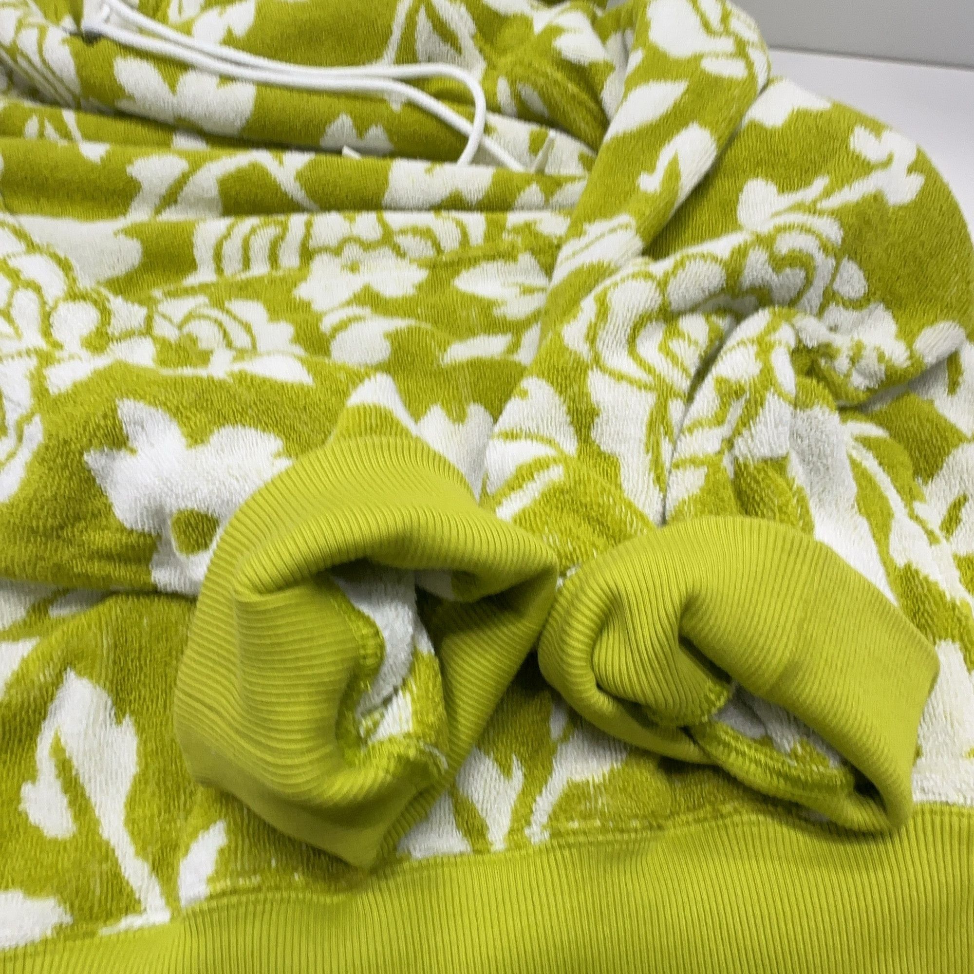 Prada Prada Floral Terry Hoodie Size M Size US M / EU 48-50 / 2 - 7 Thumbnail