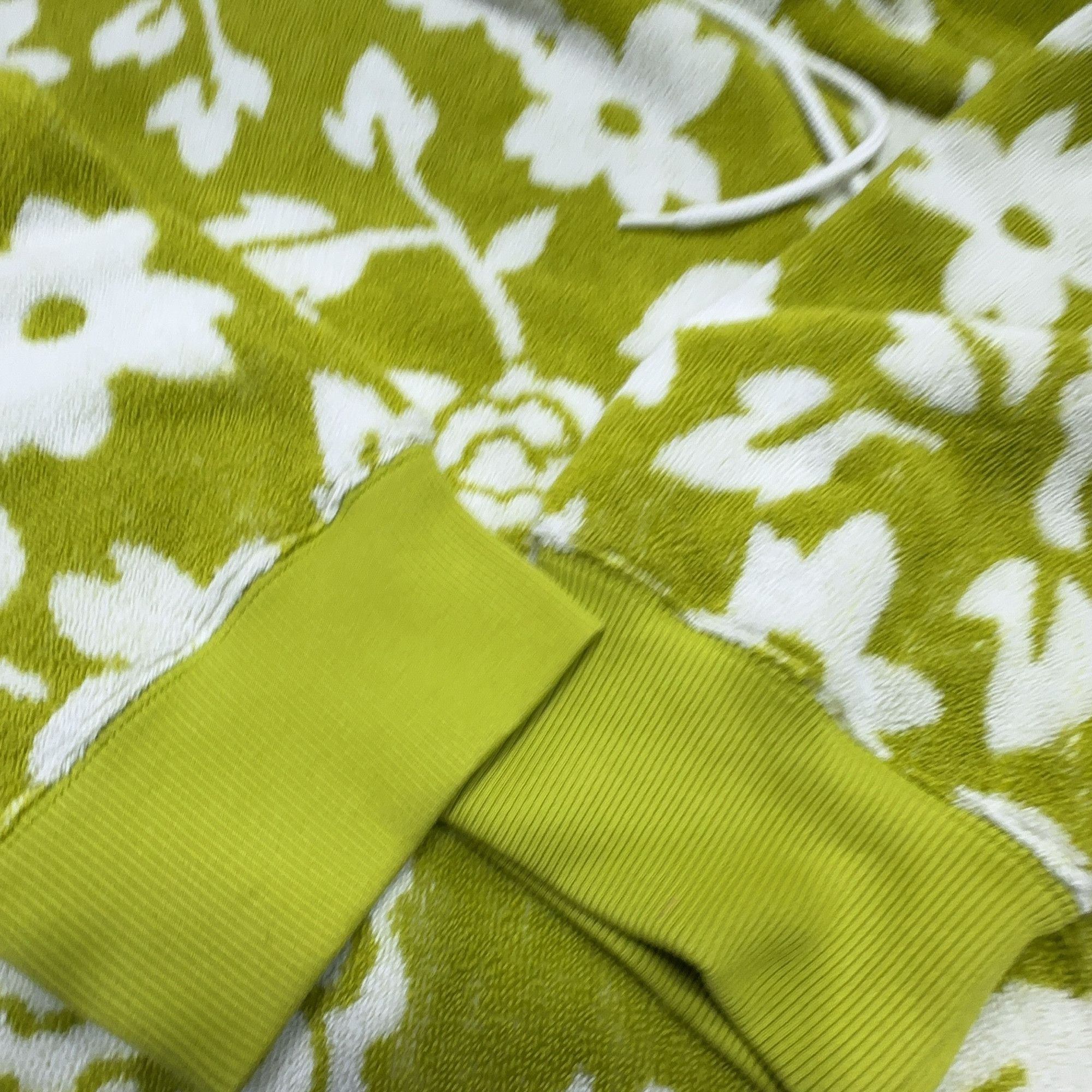 Prada Prada Floral Terry Hoodie Size M Size US M / EU 48-50 / 2 - 9 Thumbnail