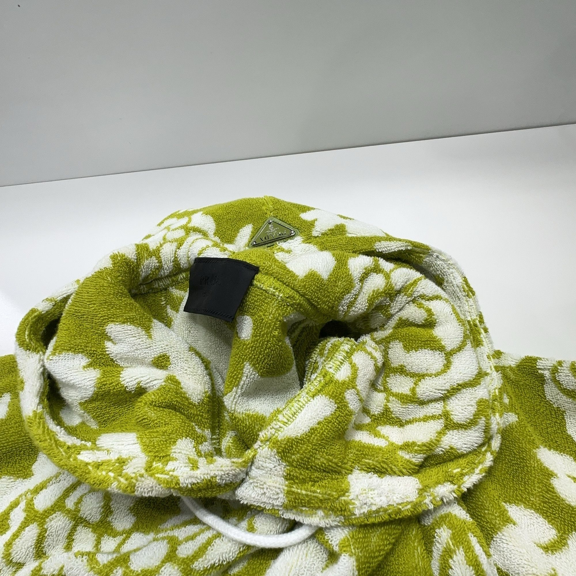 Prada Prada Floral Terry Hoodie Size M Size US M / EU 48-50 / 2 - 6 Thumbnail