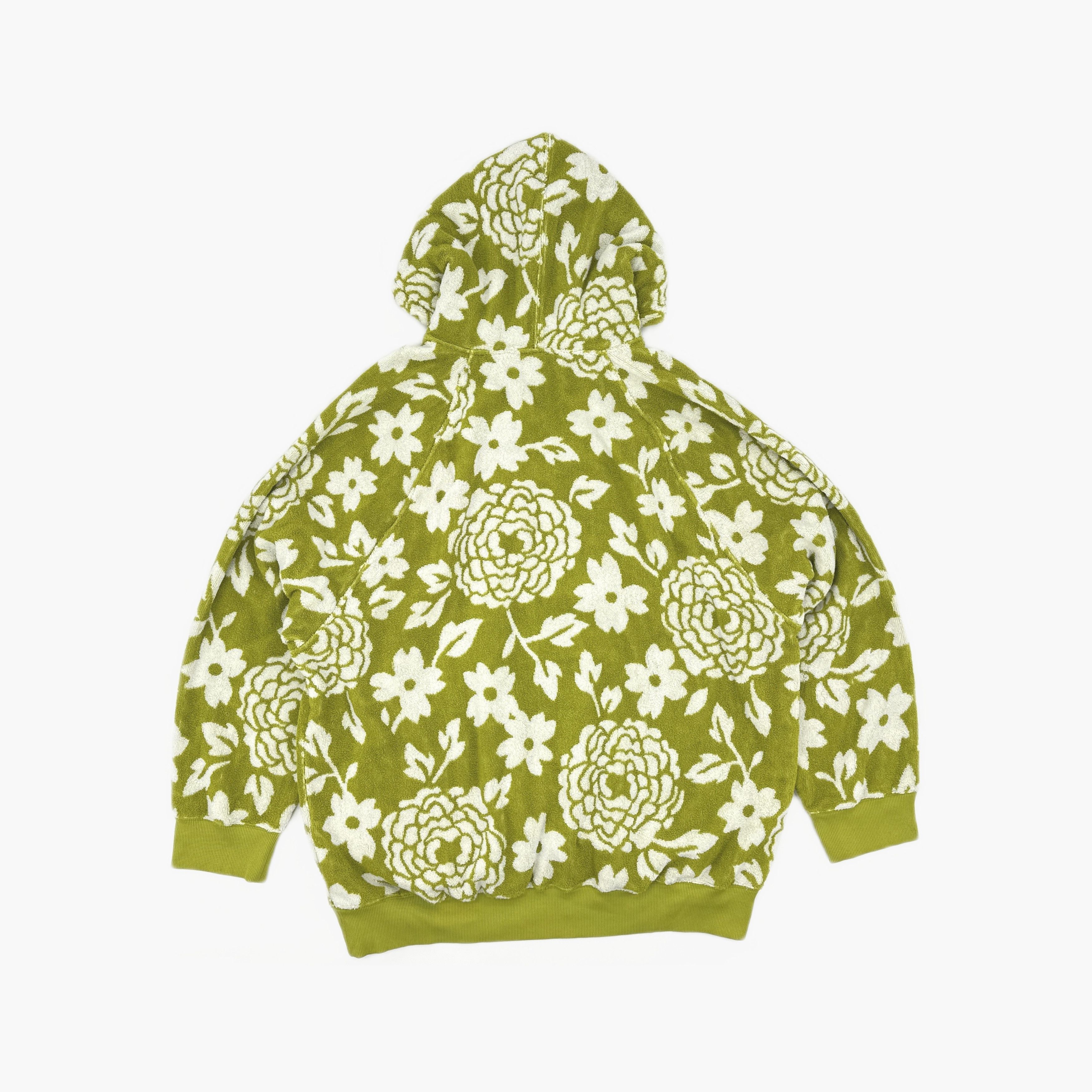 Prada Prada Floral Terry Hoodie Size M Size US M / EU 48-50 / 2 - 2 Thumbnail