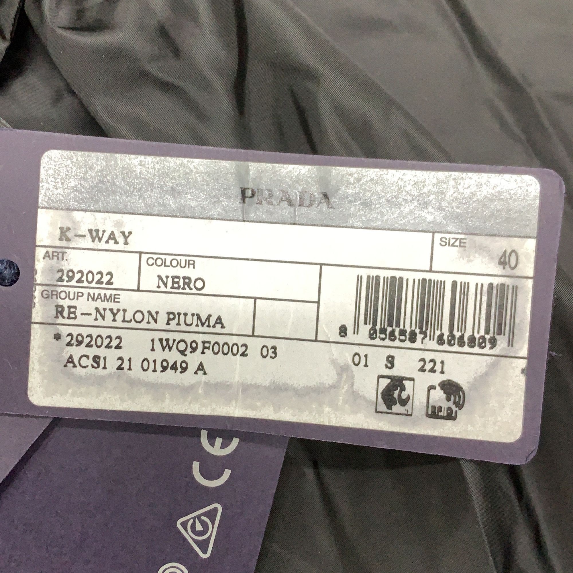 Prada Prada Logo Hooded Jacket Size 40 Size S / US 4 / IT 40 - 4 Thumbnail