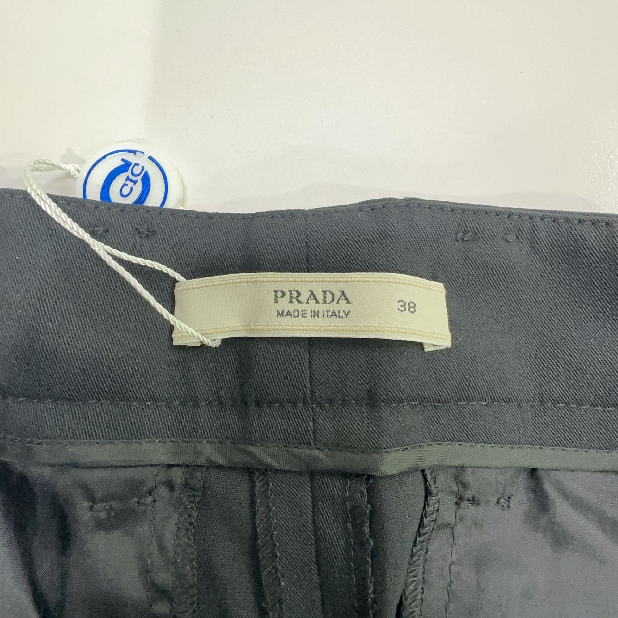 Prada Prada Black Trousers Size 38 Size 26" / US 2 / IT 38 - 4 Thumbnail