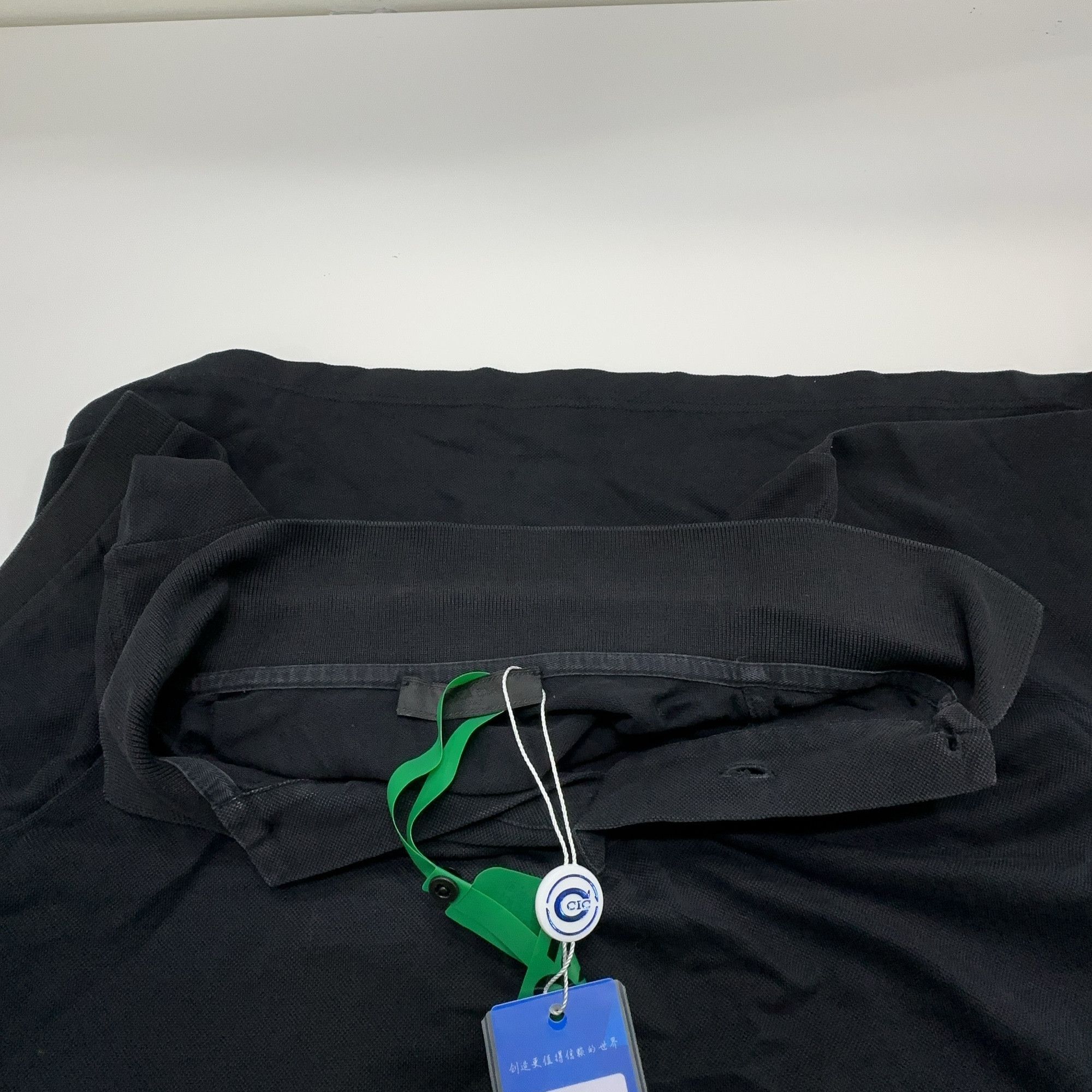 Prada Prada Black Logo Polo Shirt Size S Size US S / EU 44-46 / 1 - 8 Thumbnail