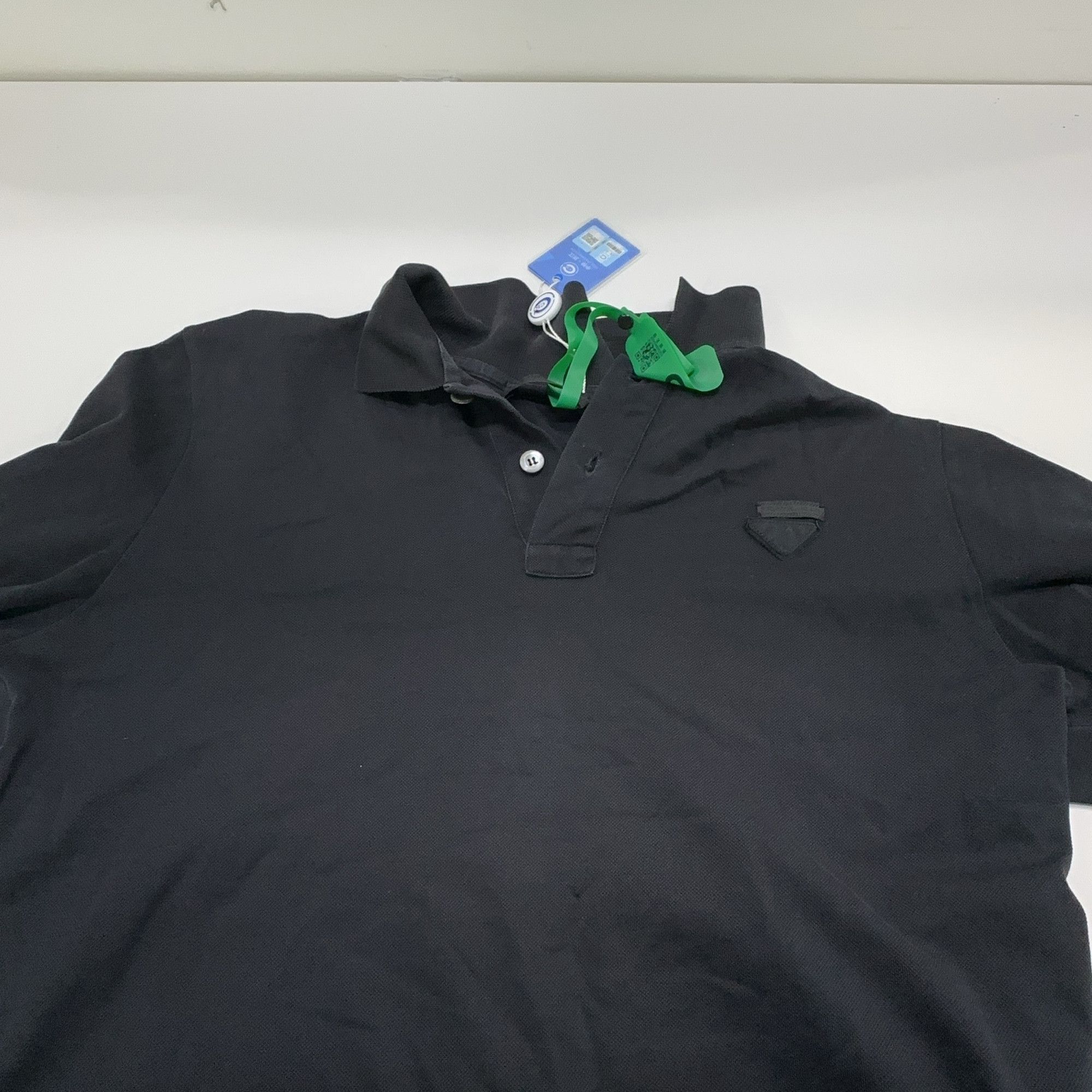 Prada Prada Black Logo Polo Shirt Size S Size US S / EU 44-46 / 1 - 9 Thumbnail